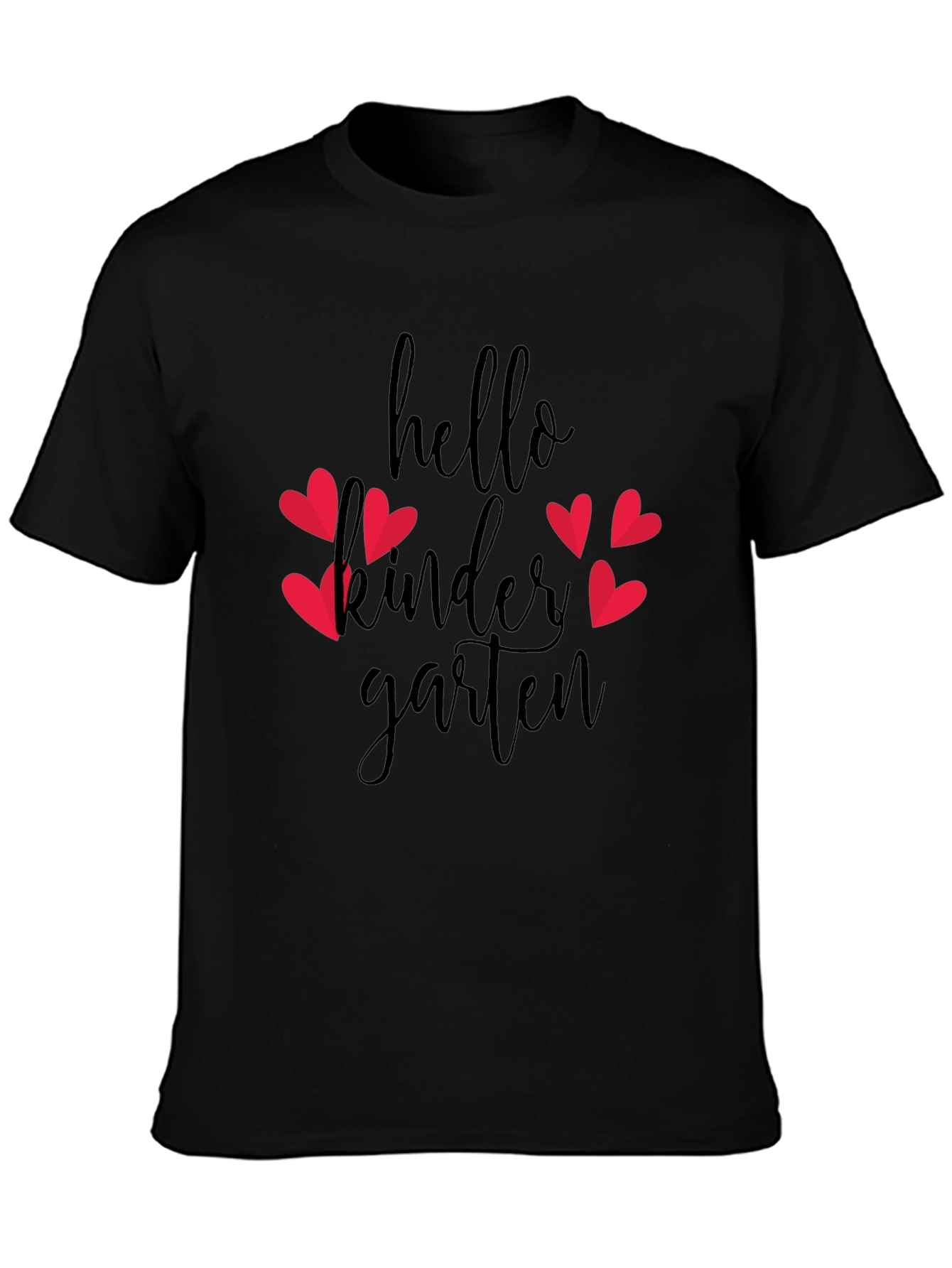 Hello Kindergarten Heart Tee