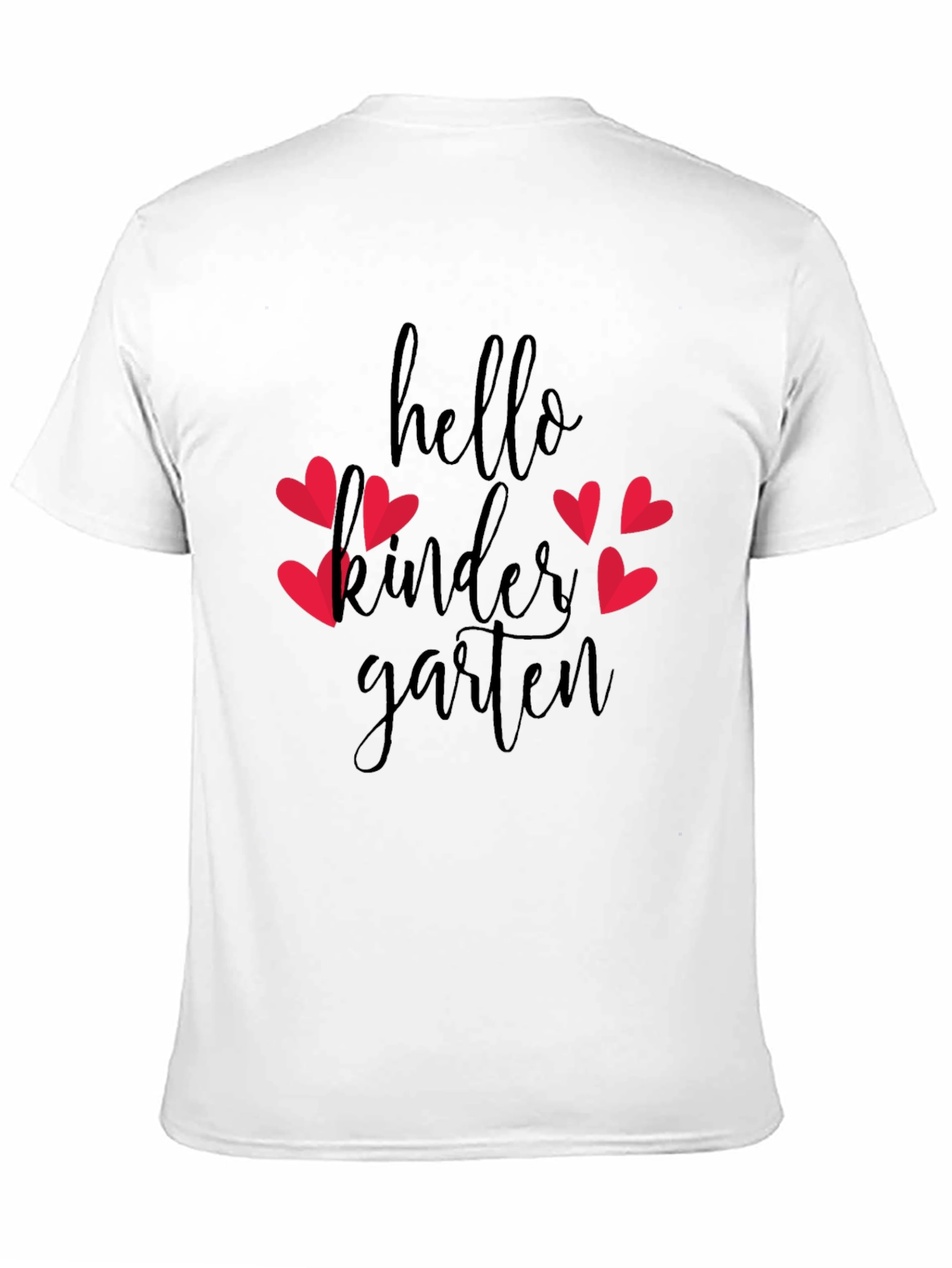 Hello Kindergarten Heart Tee