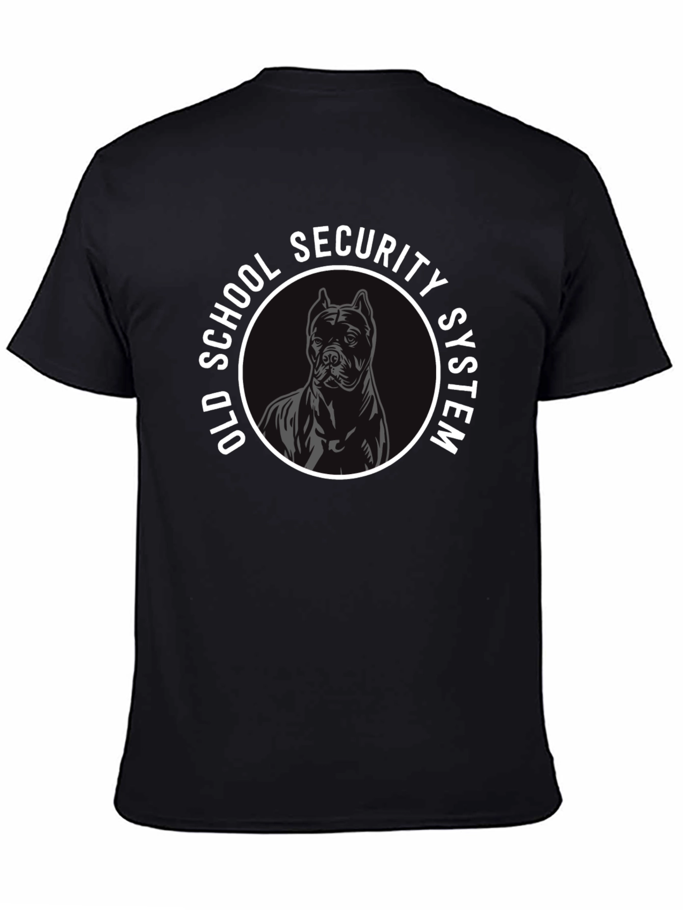 Old School Security System Dog T-Shirt
