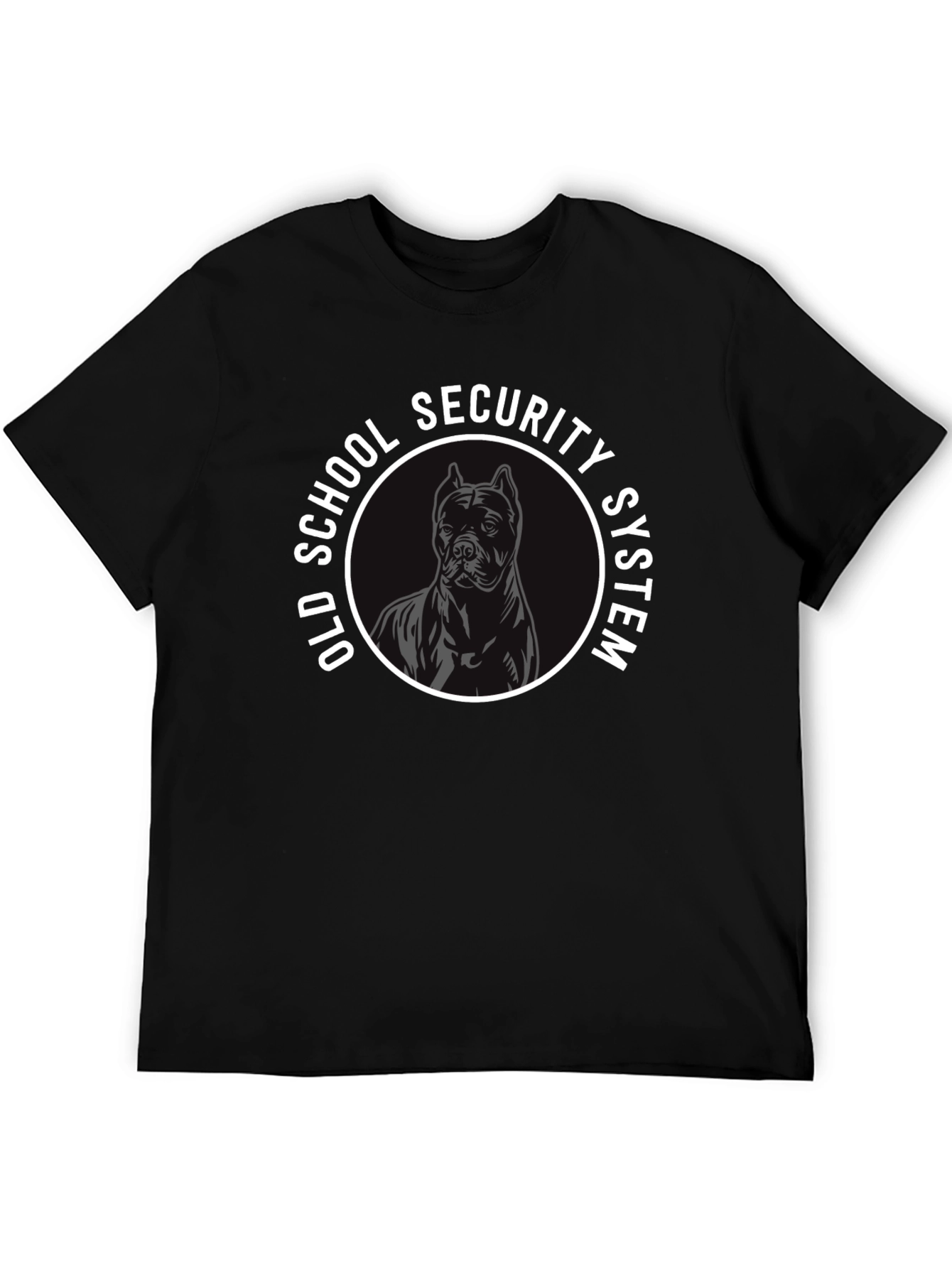 Old School Security System Dog T-Shirt