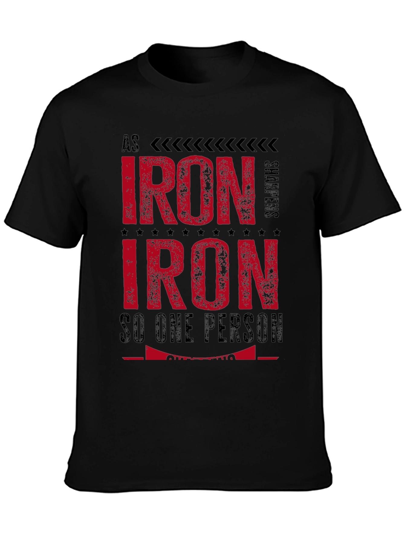 Iron Sharpens Iron Graphic T-Shirt