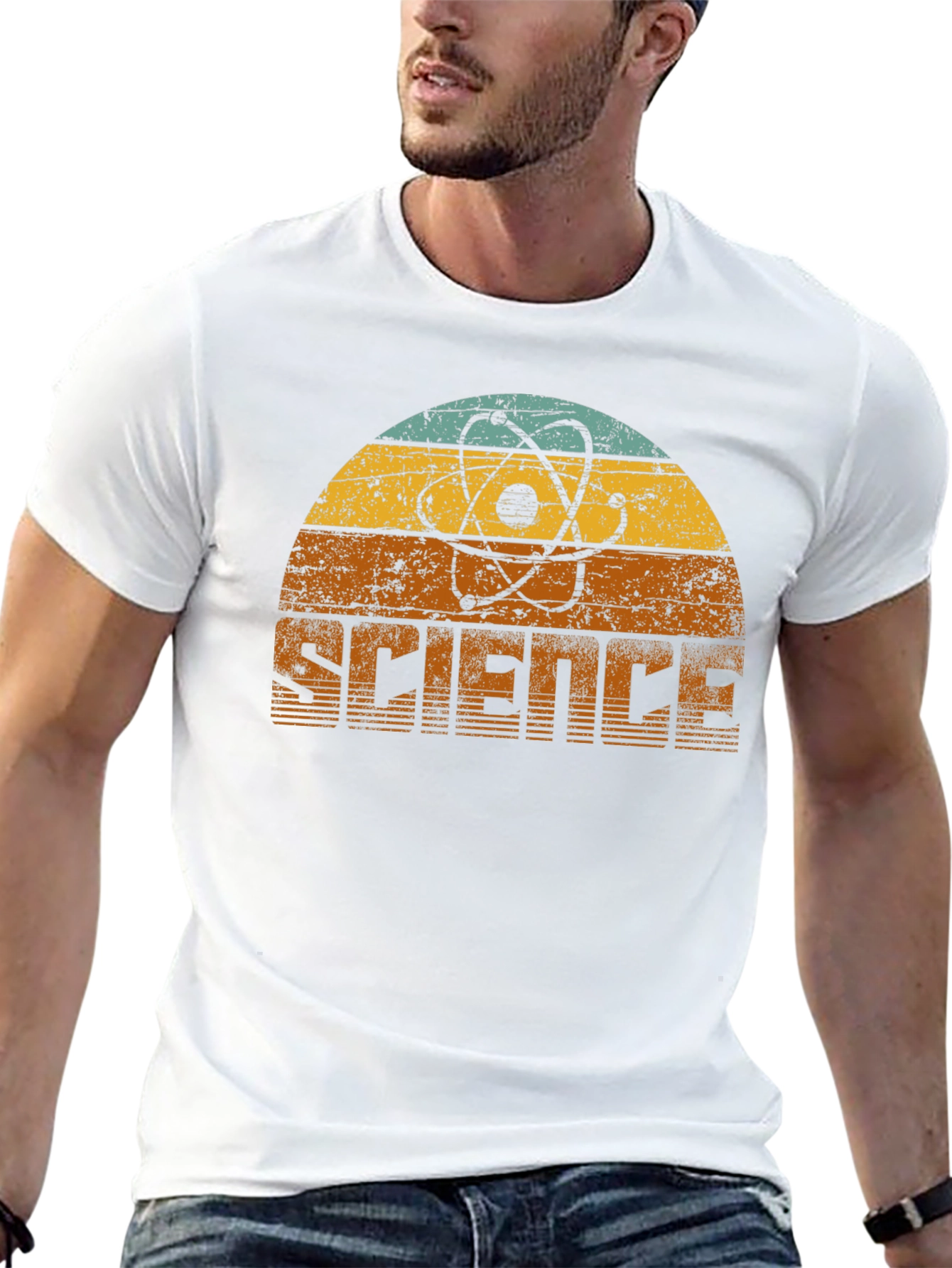 Science Atom T-Shirt - Retro Style