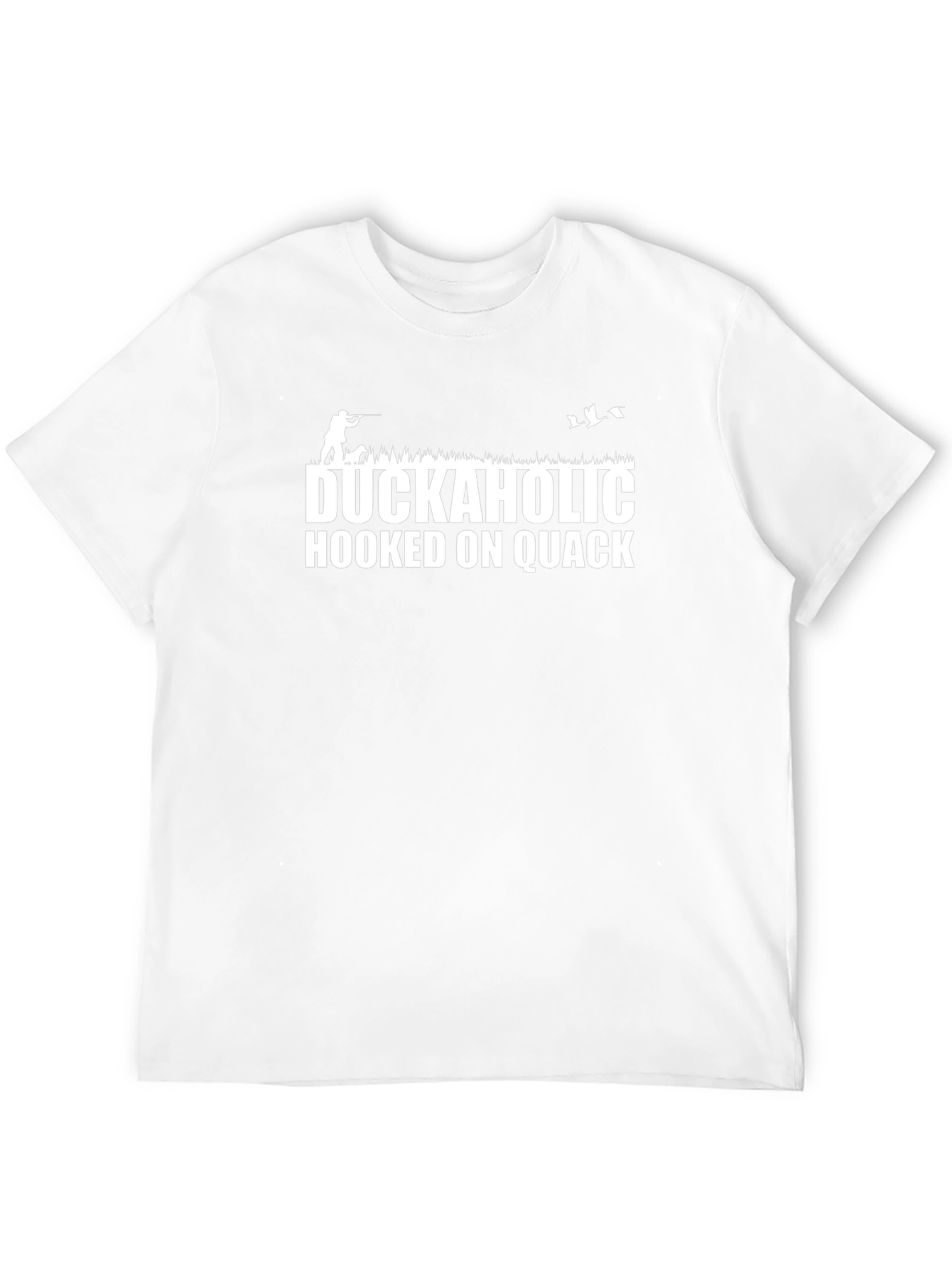 Duckaholic Hooked on Quack Black T-Shirt