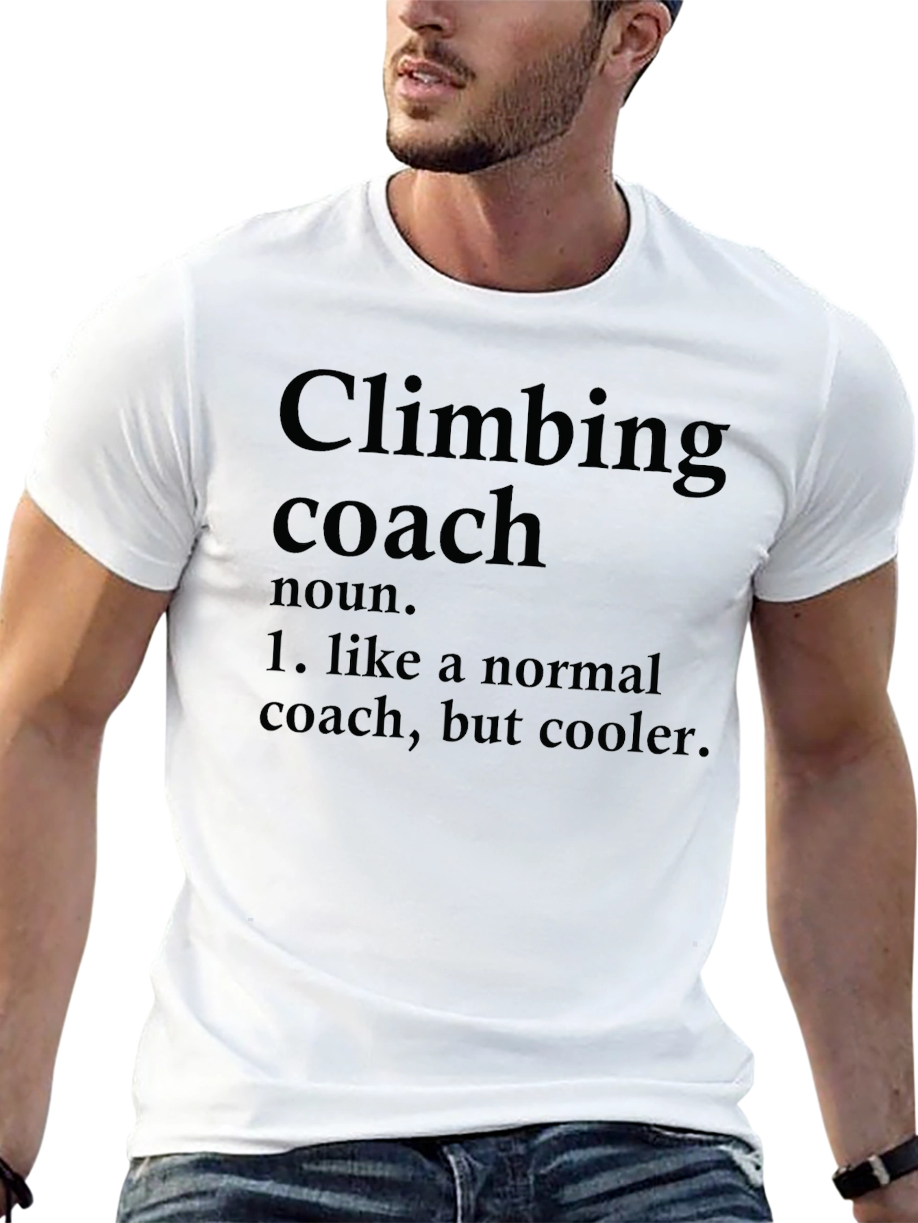 Climbing Coach T-Shirt - Cool Definition Tee