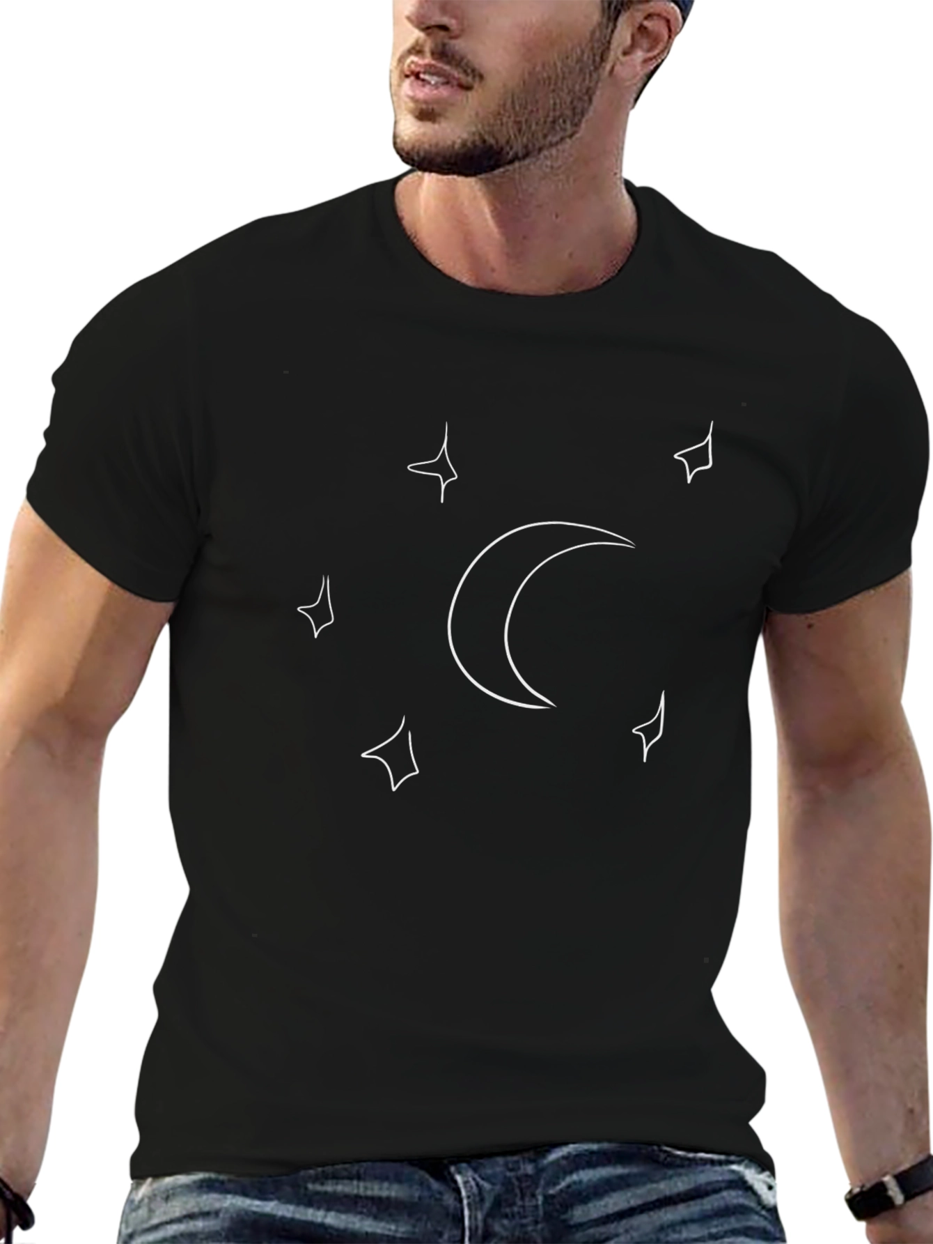 Celestial Dreams Black T-Shirt