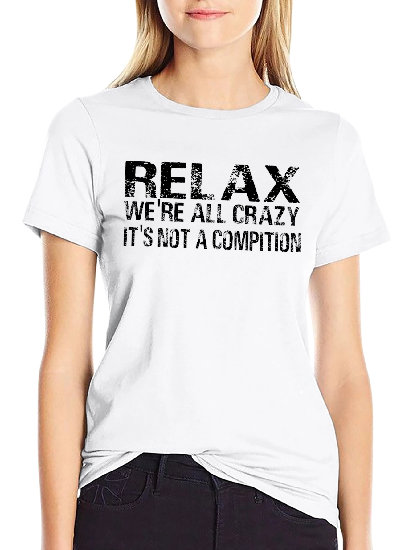 Relax Graphic Tee - Crazy Crew Comfort Shirt