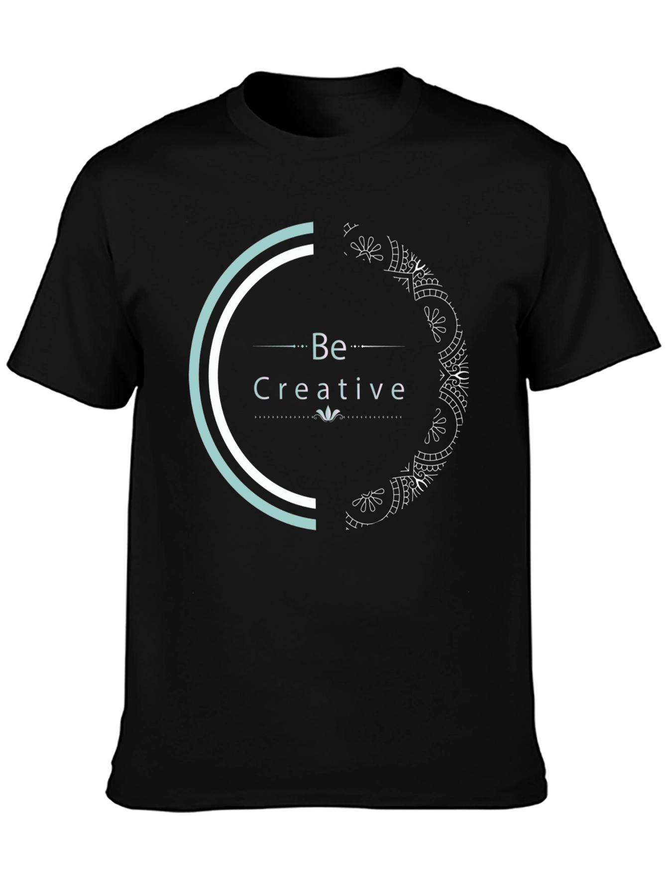 Be Creative Graphic Tee - Stylish Comfort