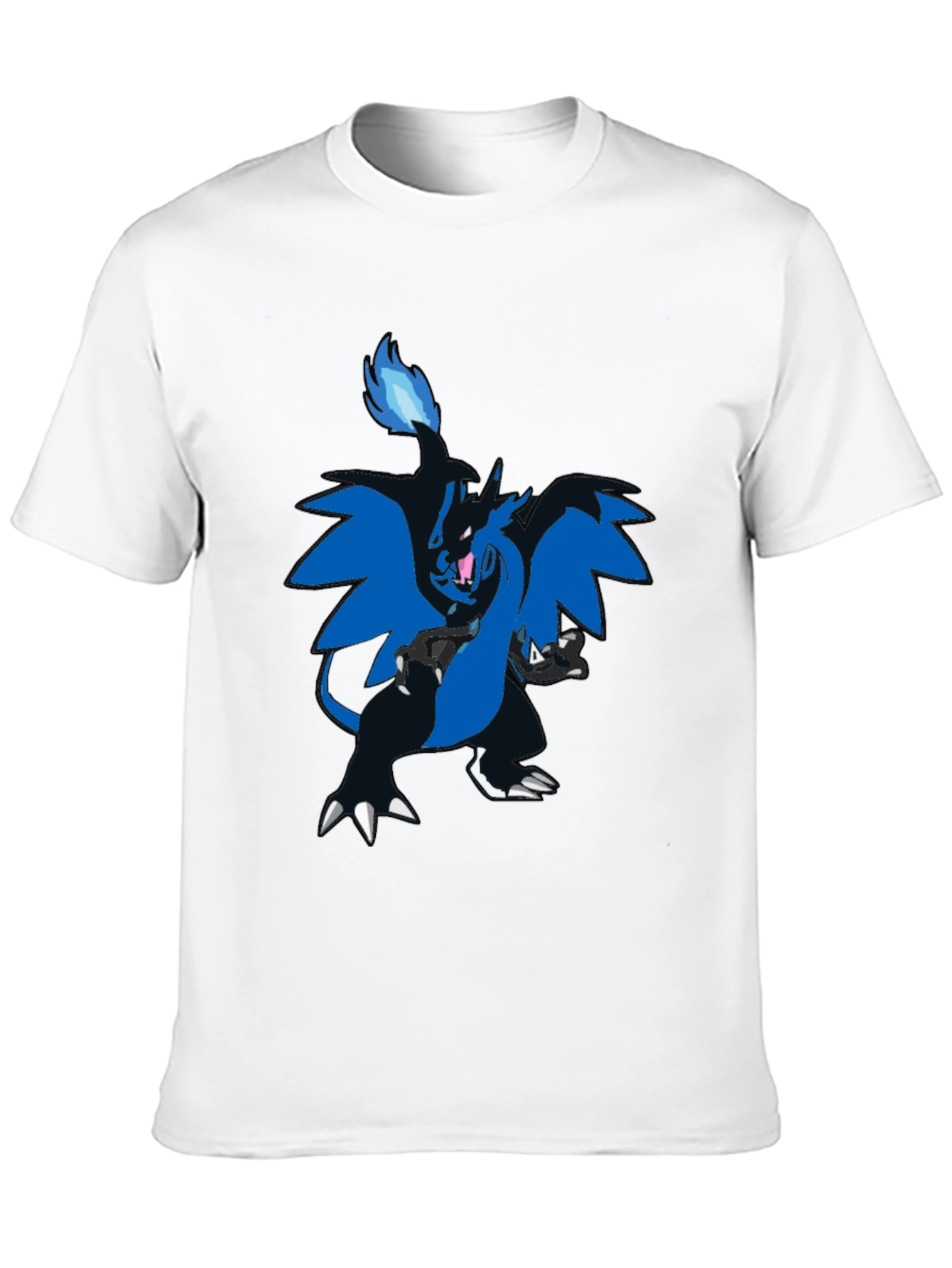 Black T-Shirt with Charizard Design