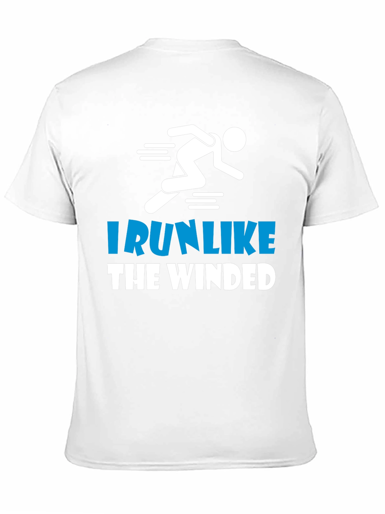 I Run Like the Winded Black T-Shirt