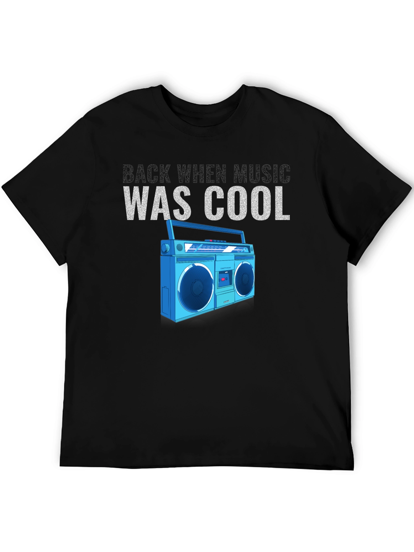 Retro Music T-Shirt - Back When Music Was Cool