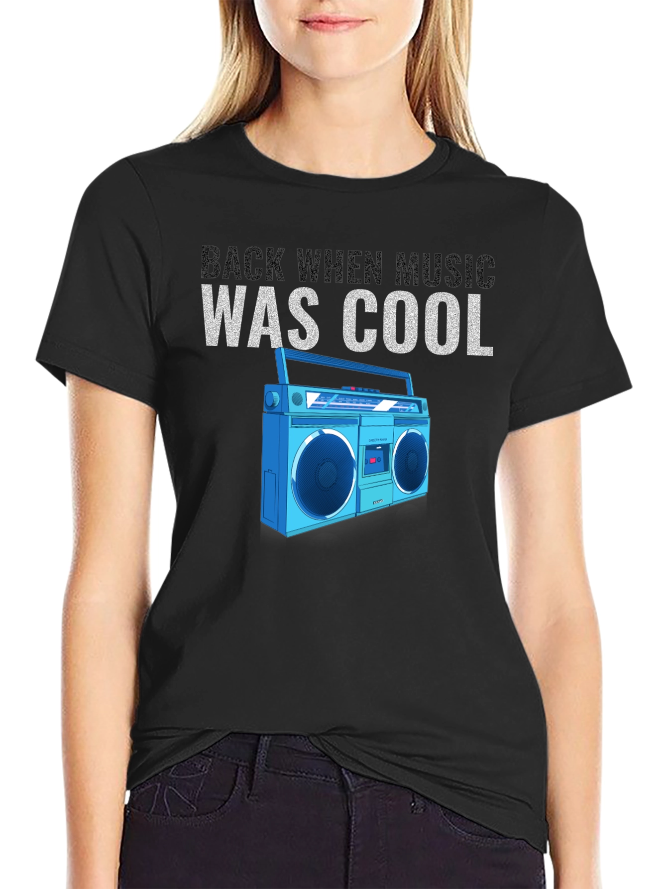 Retro Music T-Shirt - Back When Music Was Cool