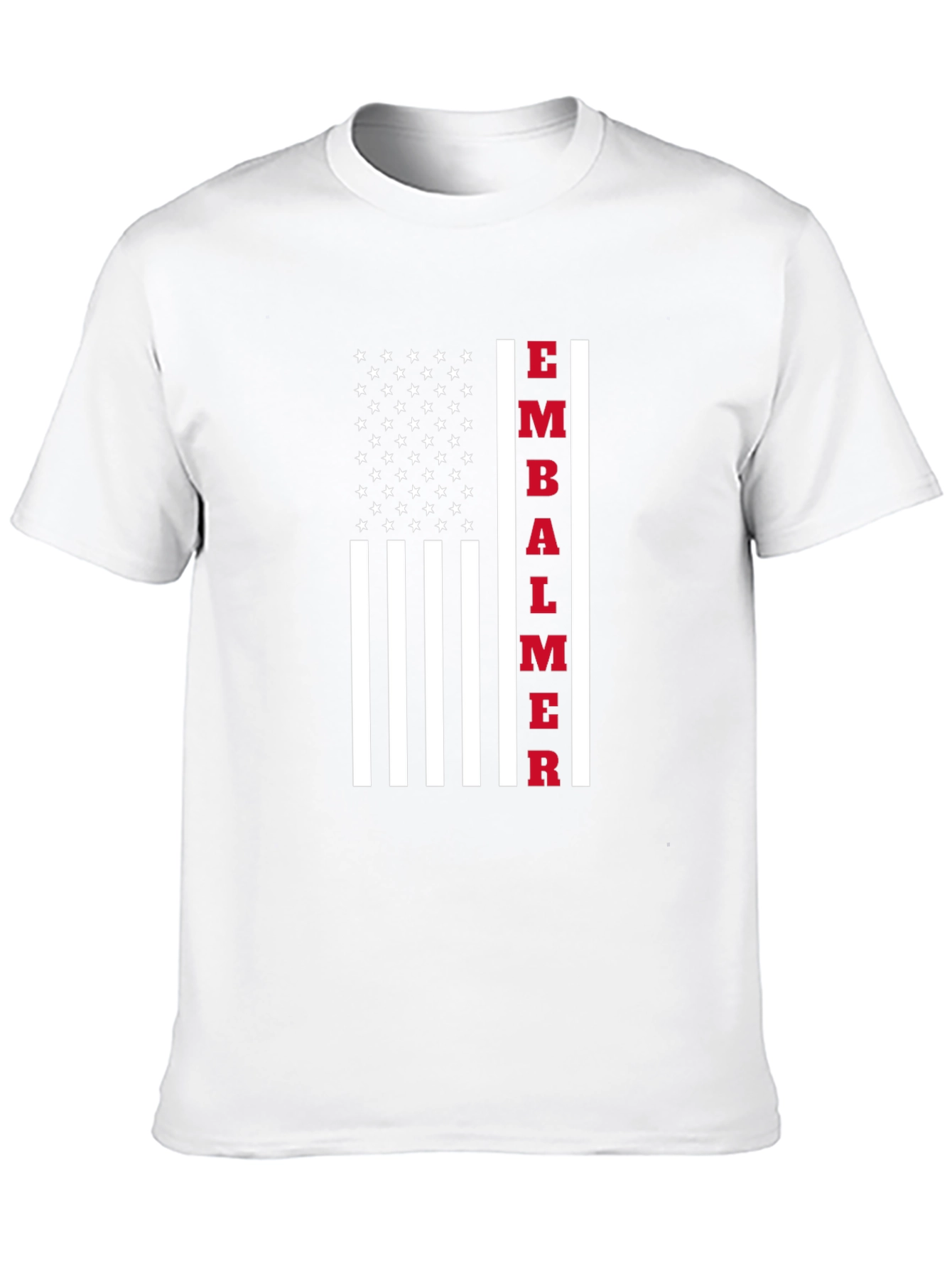 Embalmer American Flag Graphic T-Shirt