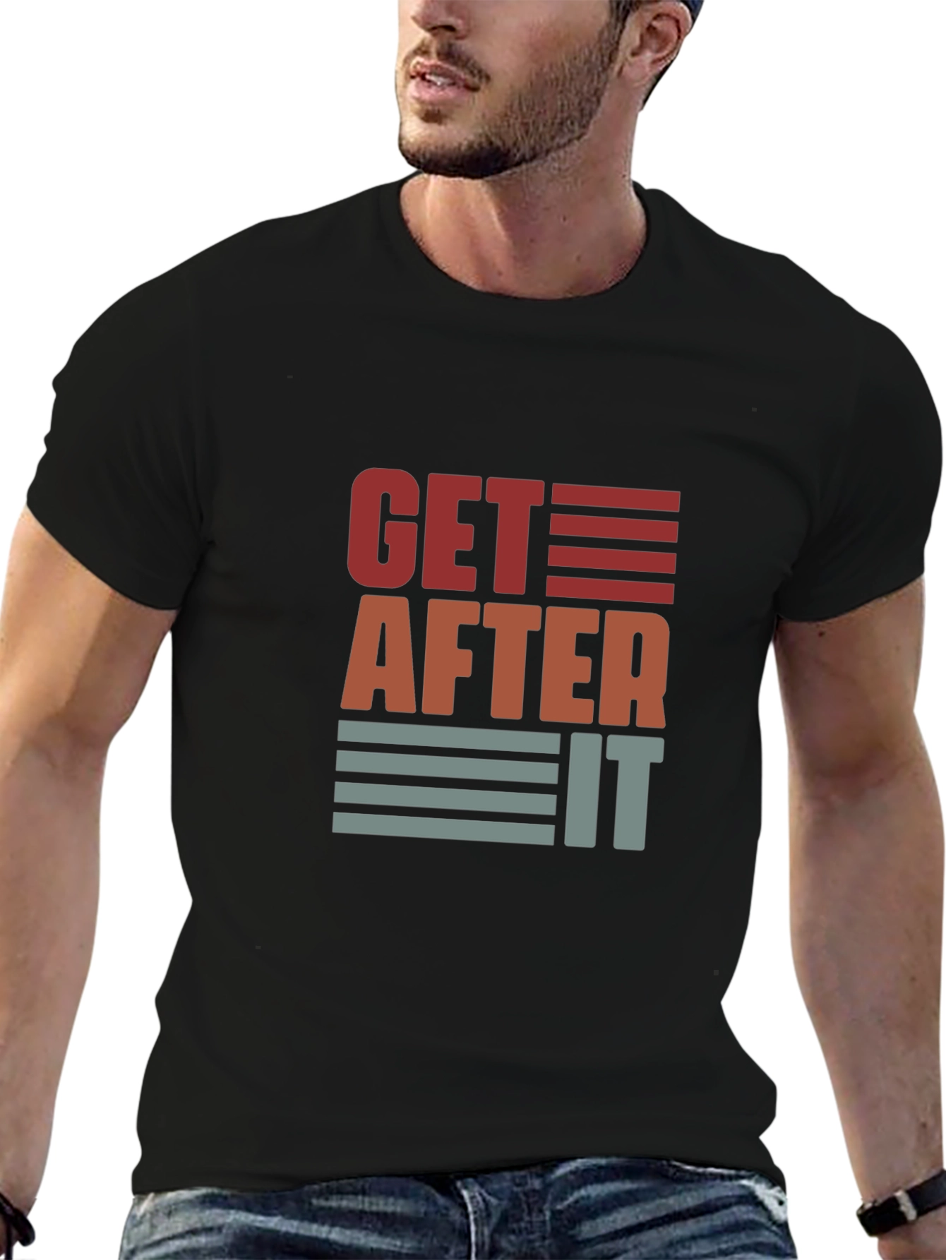 Get After It Graphic Tee - Motivational Shirt