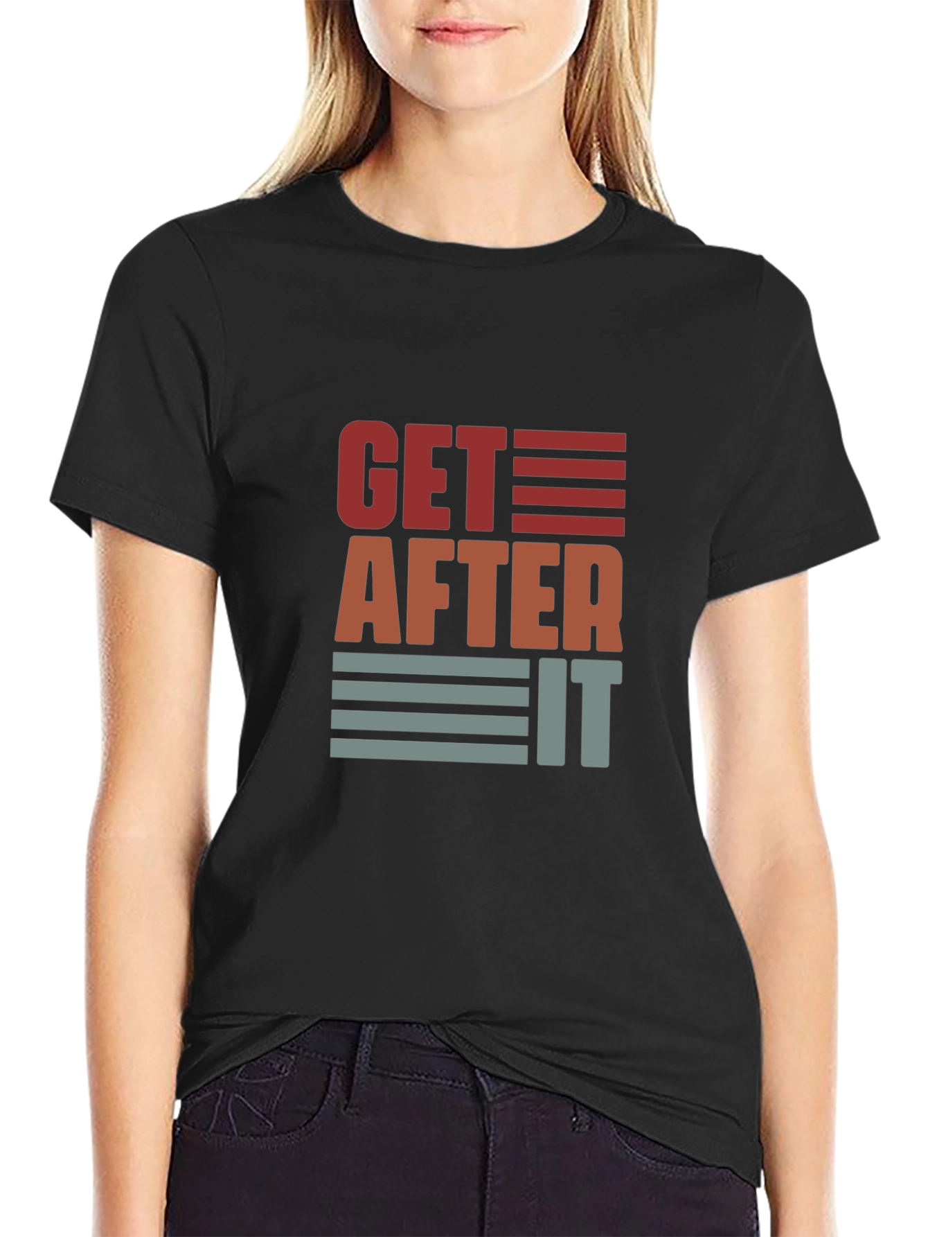 Get After It Graphic Tee - Motivational Shirt