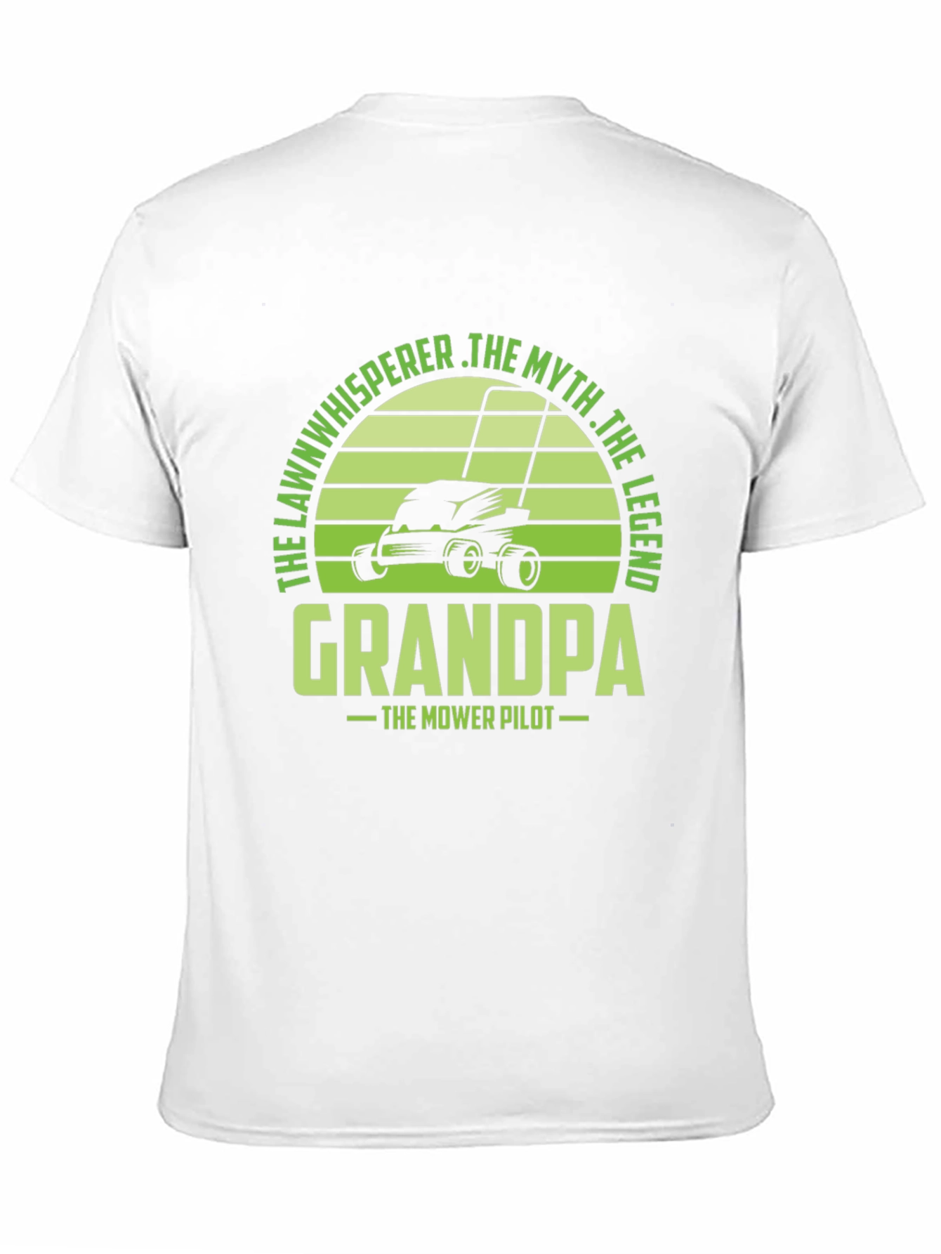 Grandpa Lawn Mower Pilot T-Shirt