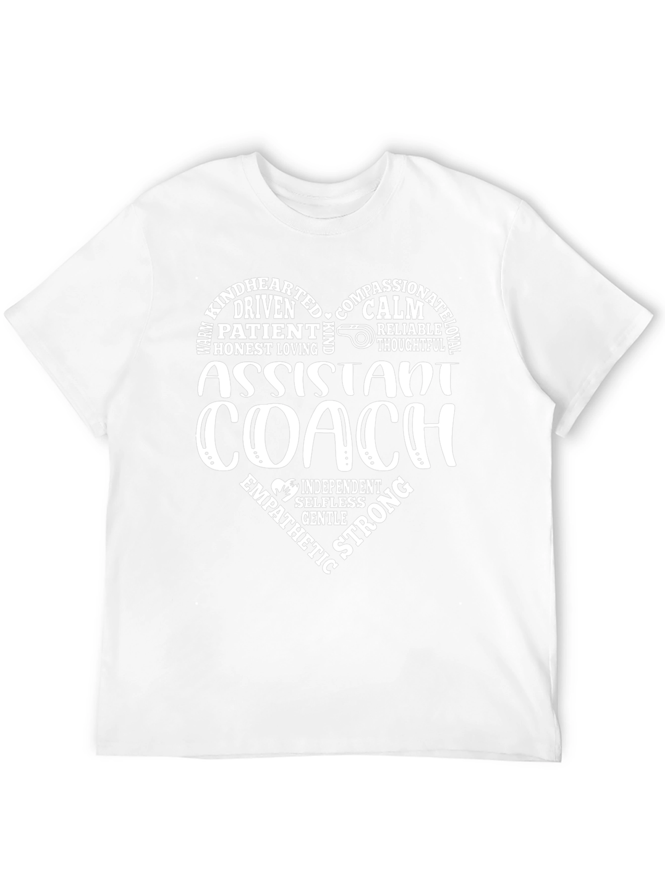 Assistant Coach Heart T-Shirt