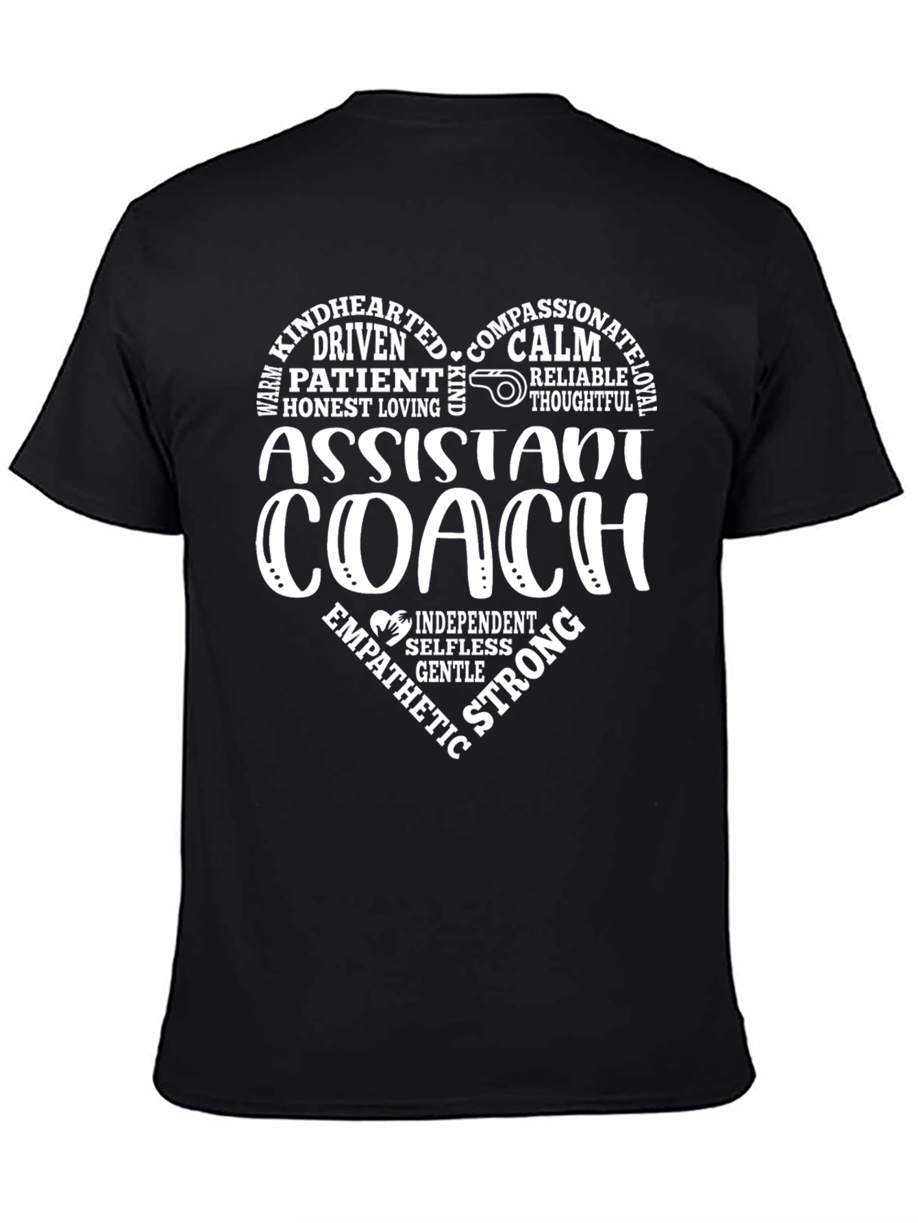 Assistant Coach Heart T-Shirt
