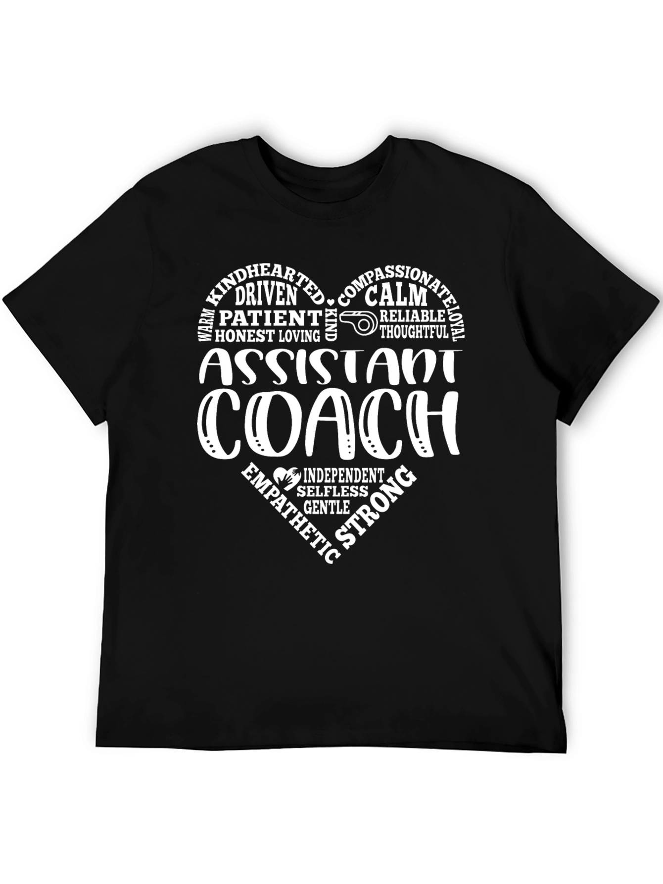 Assistant Coach Heart T-Shirt