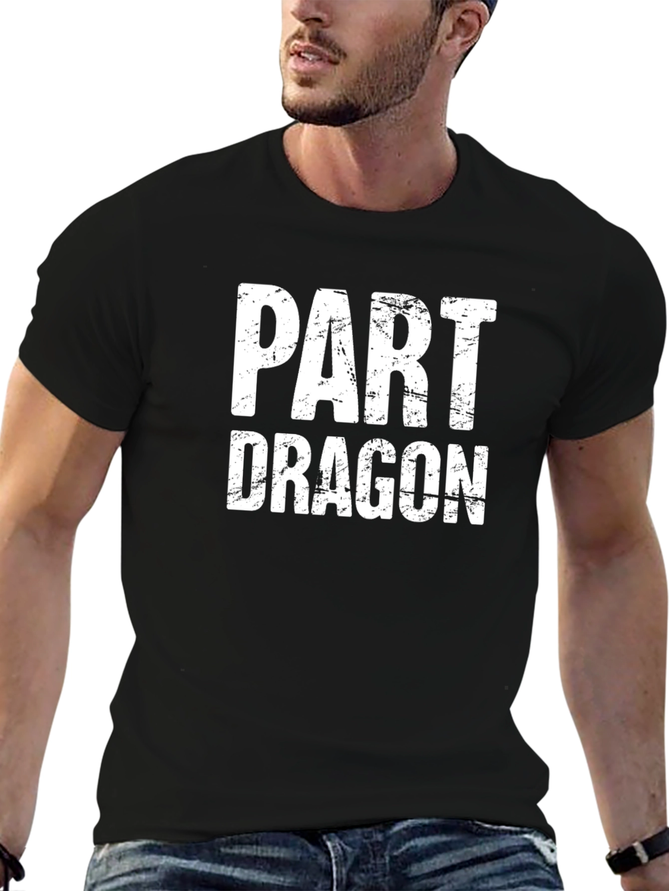 Part Dragon T-Shirt - Funny Graphic Tee
