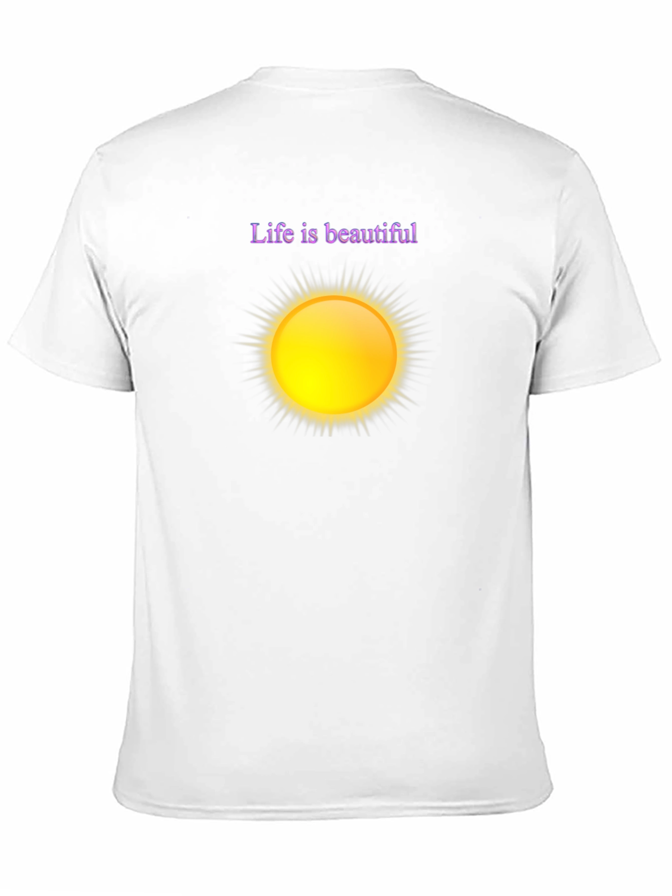Life is Beautiful Graphic Tee - Black