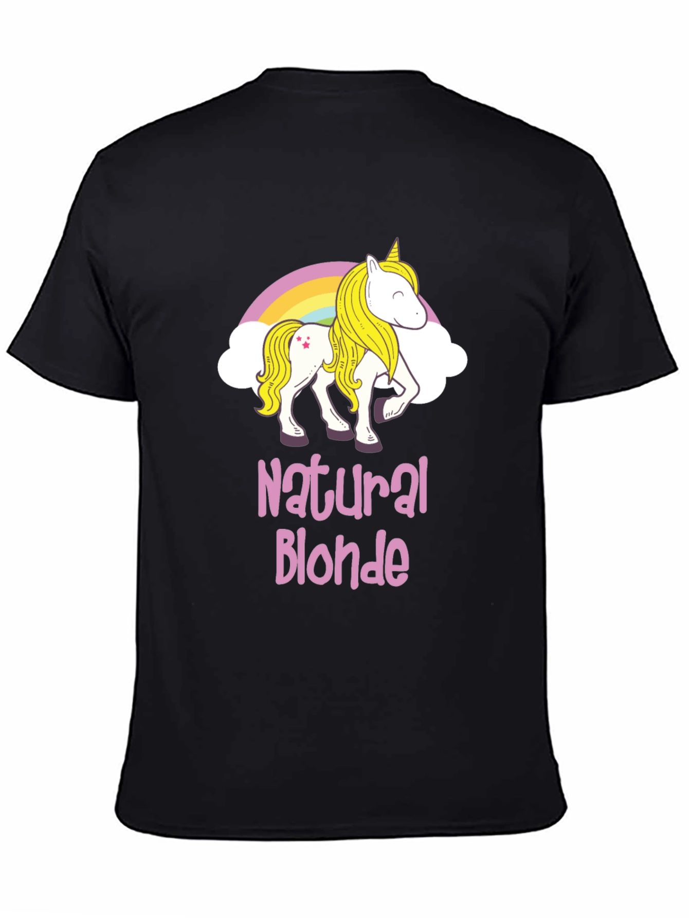 Natural Blonde Unicorn Graphic T-Shirt