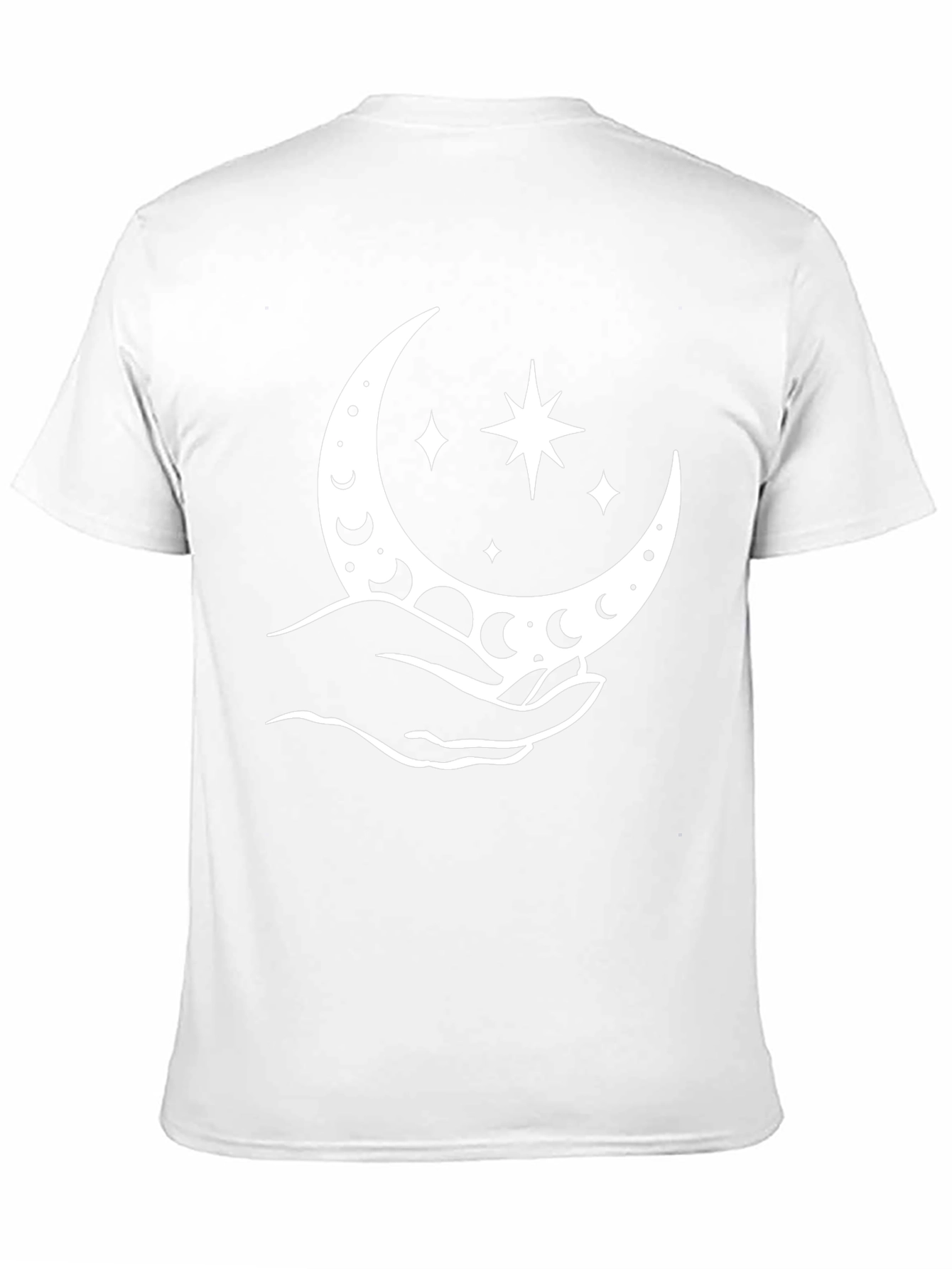 Moon & Stars Graphic Tee - Black