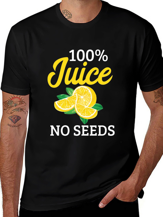 100% Juice No Seeds Graphic Tee