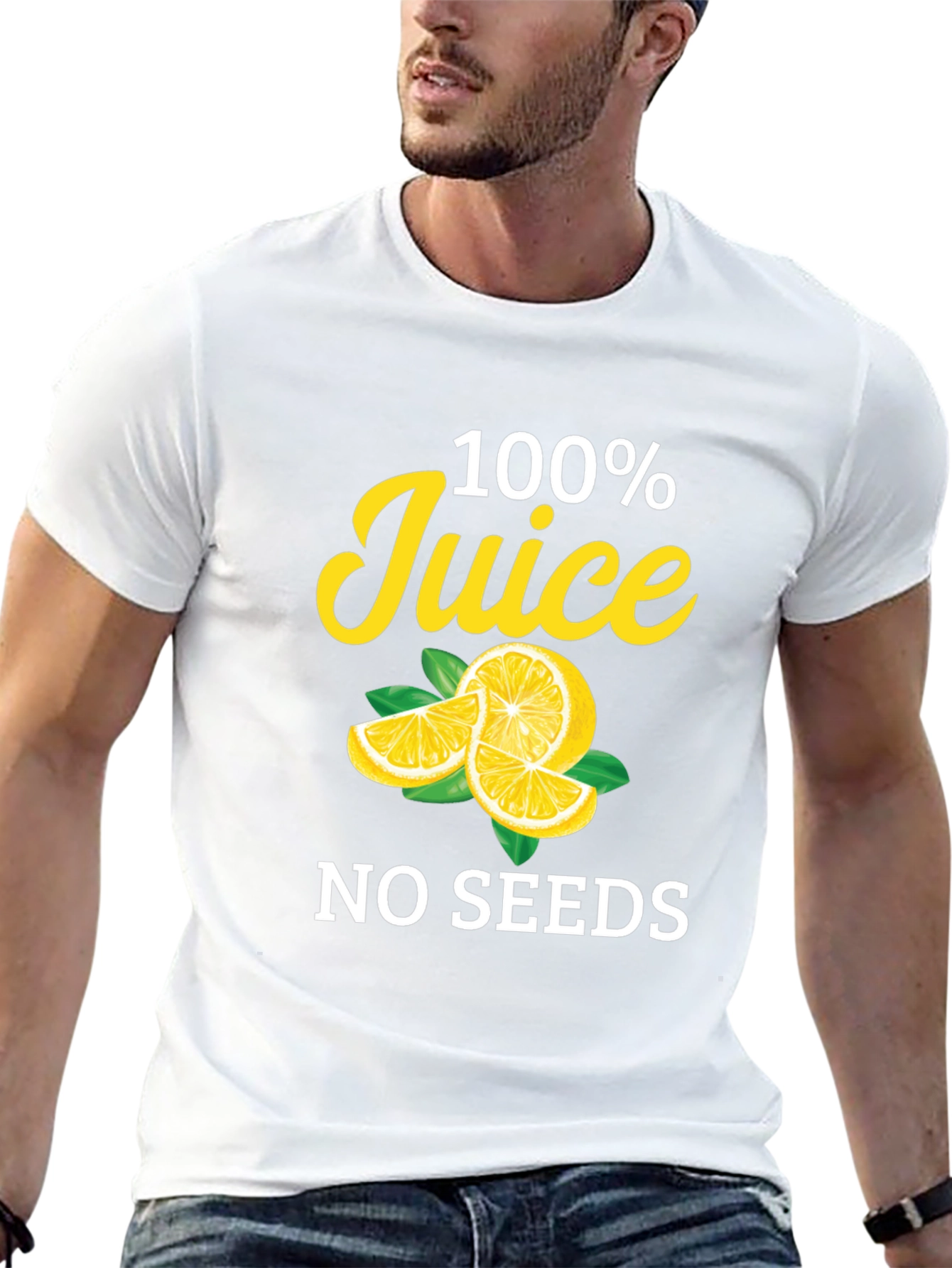 100% Juice No Seeds Graphic Tee