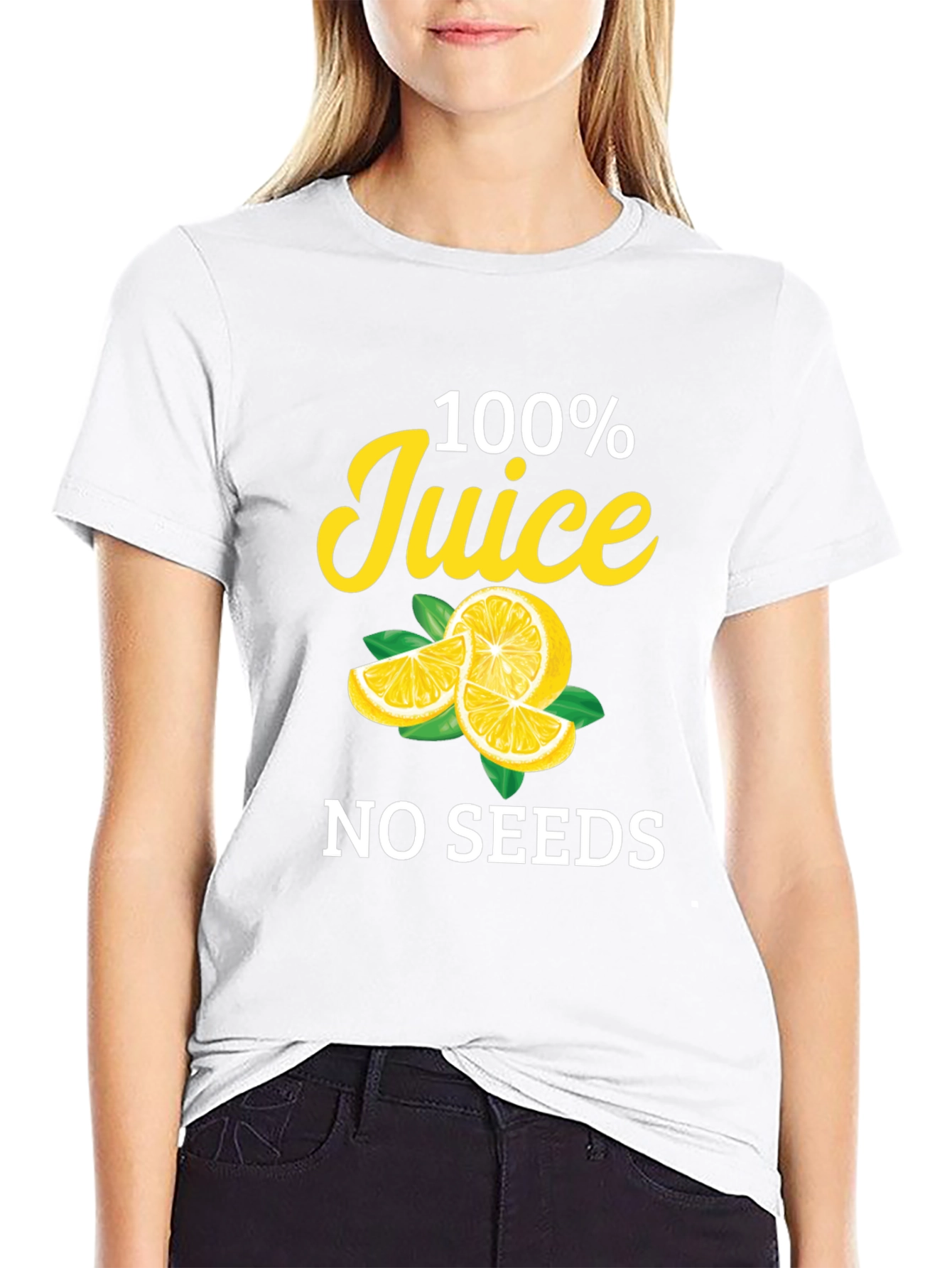 100% Juice No Seeds Graphic Tee