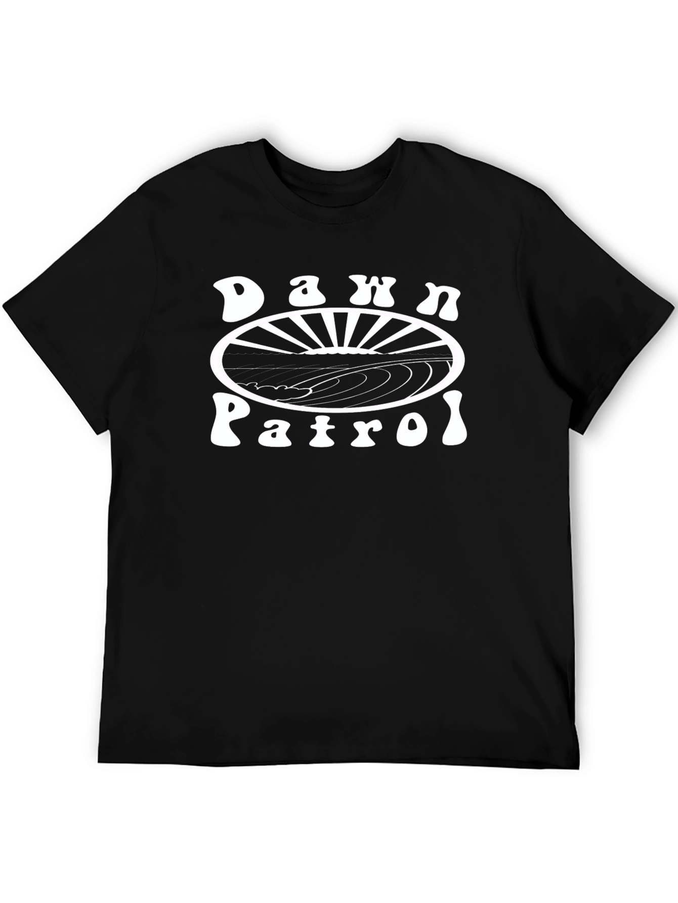 Dawn Patrol Black Graphic T-Shirt