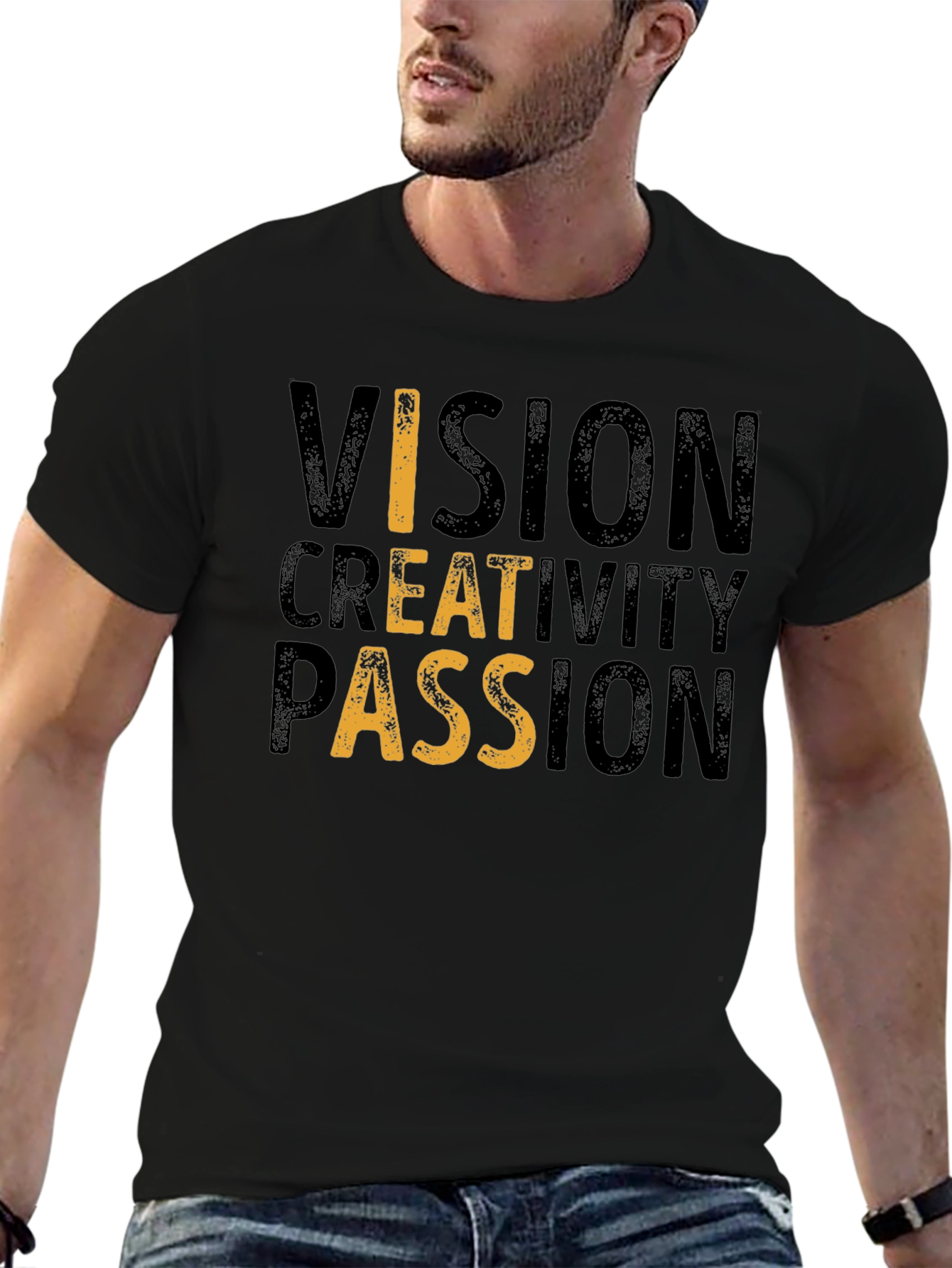 Vision Creativity Passion Graphic Tee
