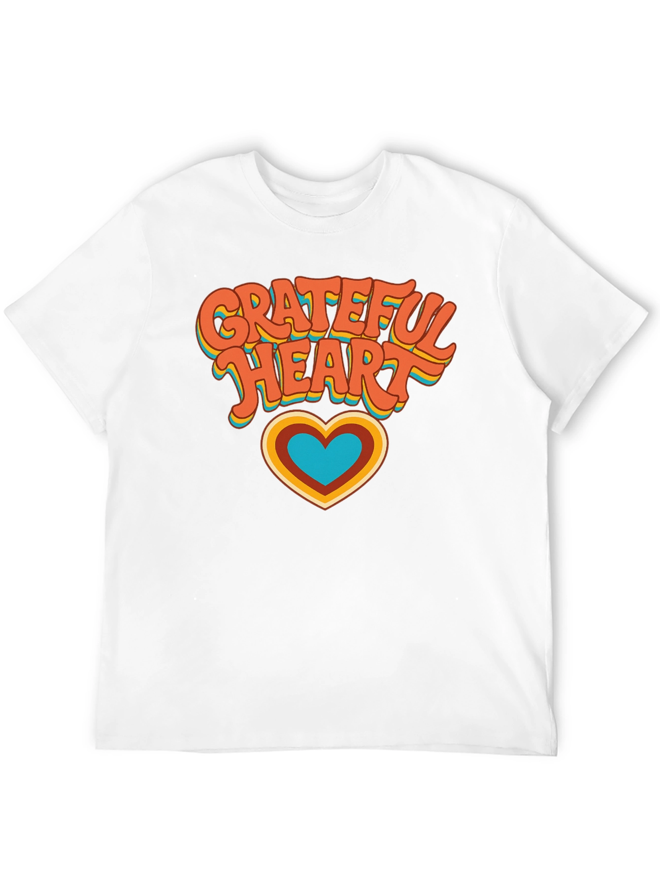 Grateful Heart Retro T-Shirt