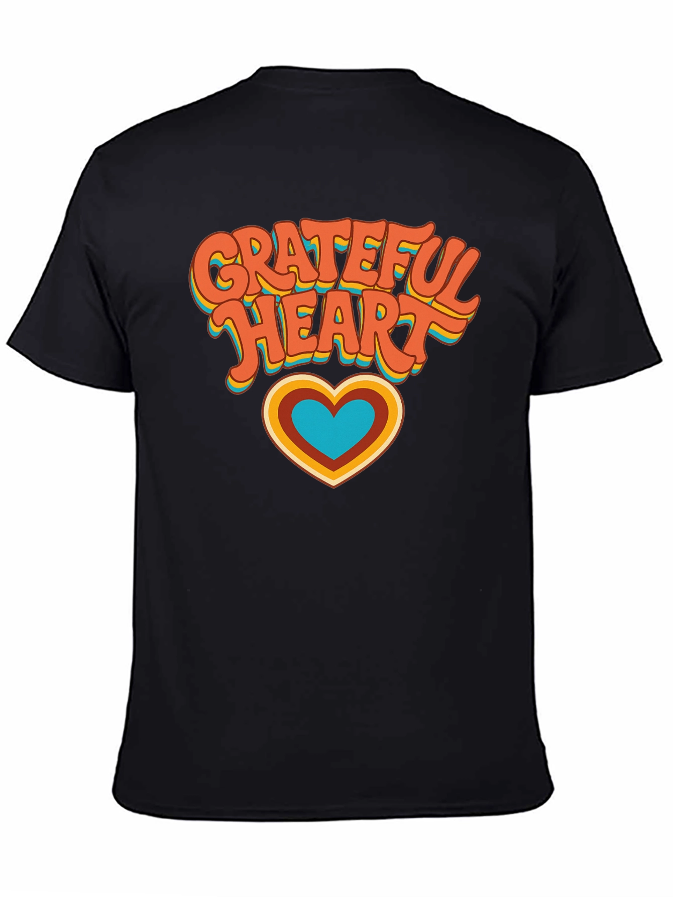 Grateful Heart Retro T-Shirt