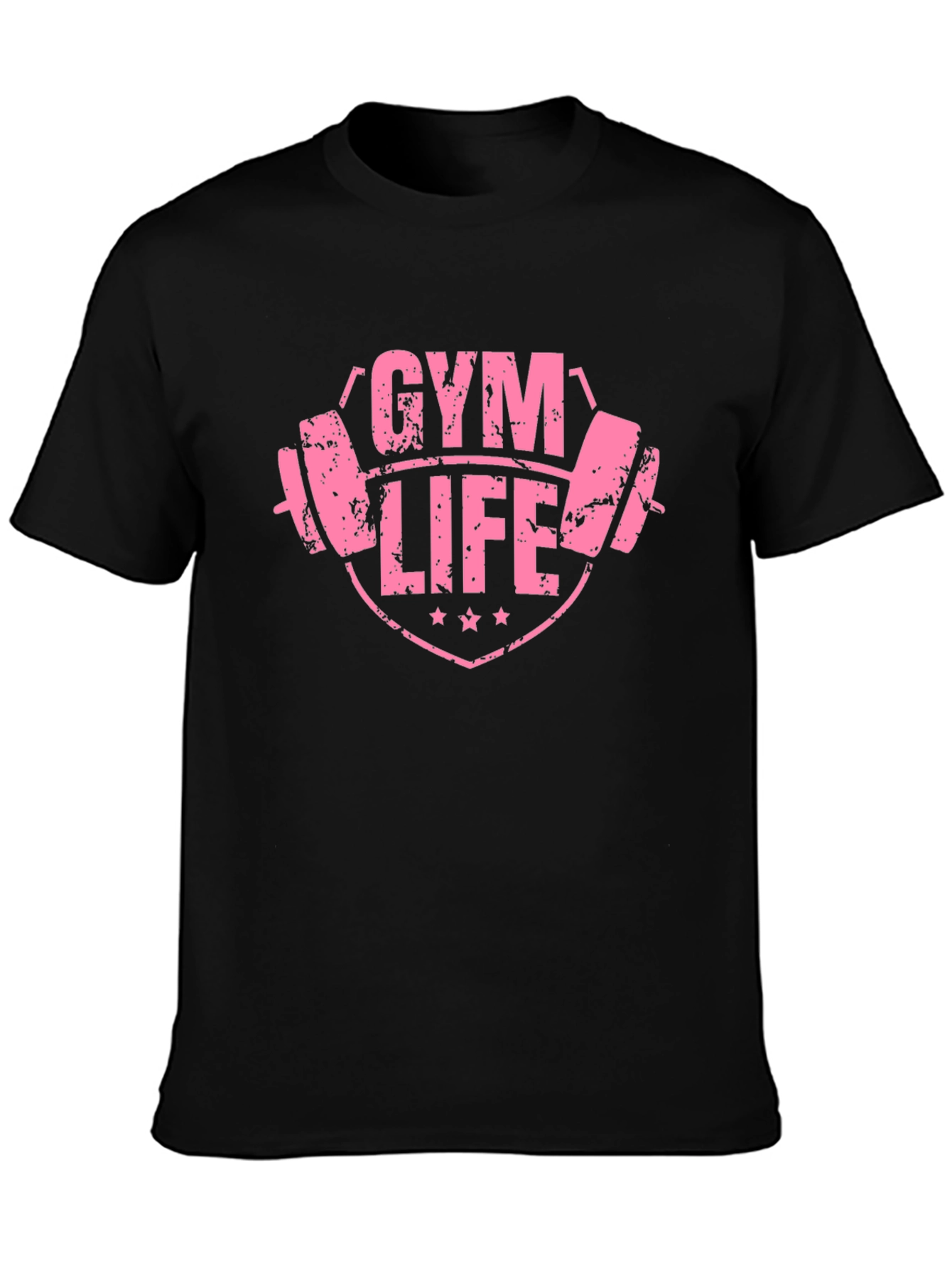 Gym Life Graphic T-Shirt