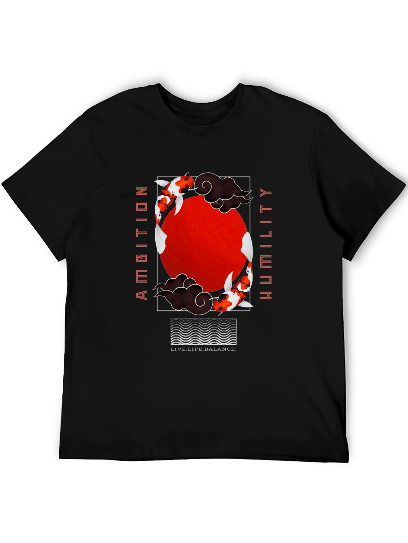 Ambition Humility Koi Fish T-Shirt
