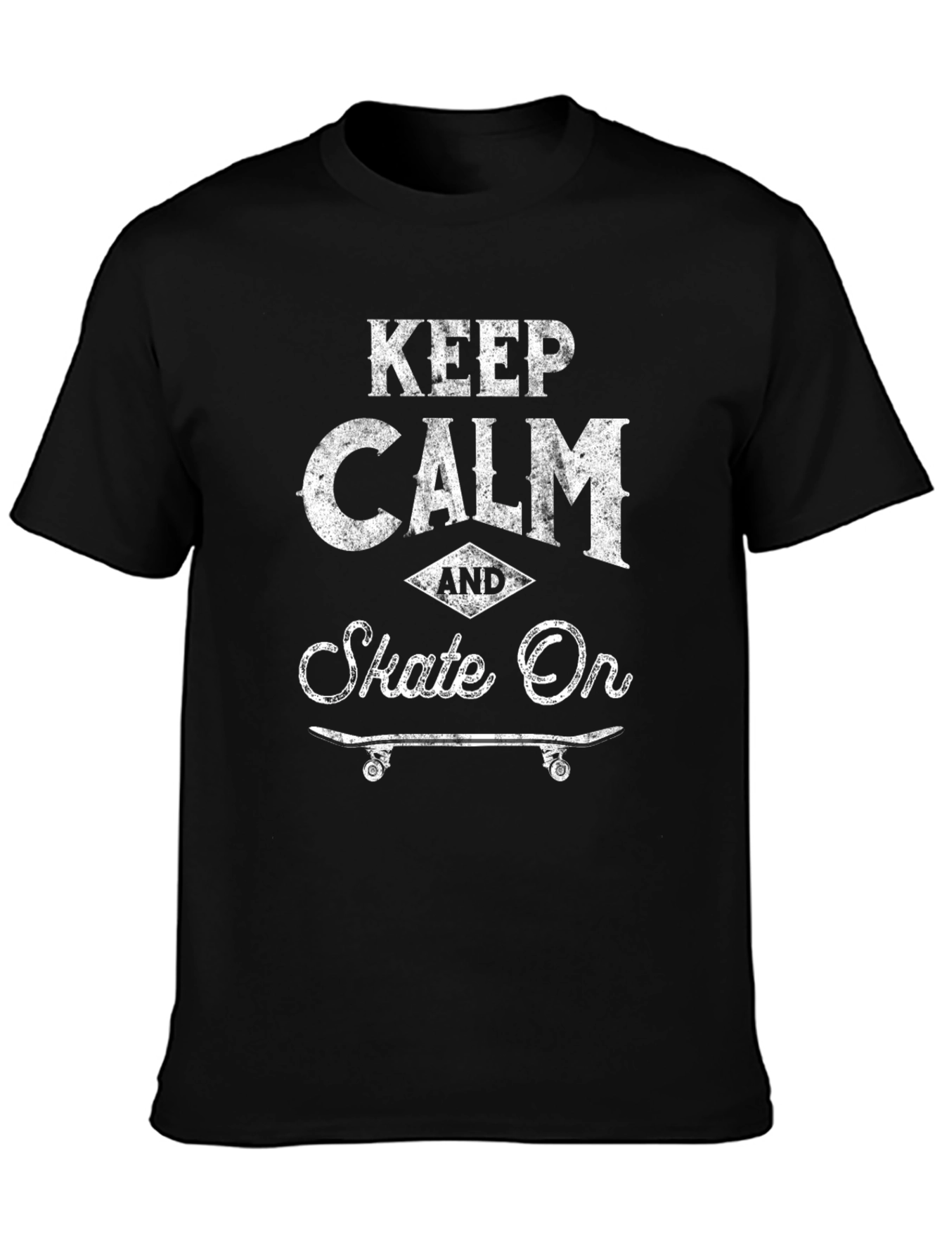 Keep Calm and Skate On T-Shirt