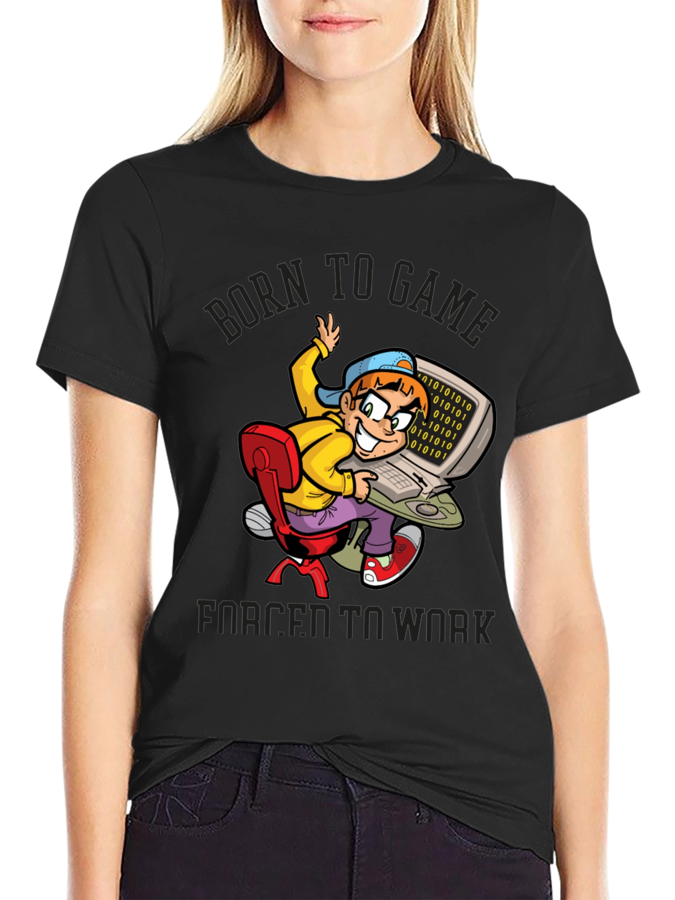 Born to Game T-Shirt: Gamer Graphic Tee