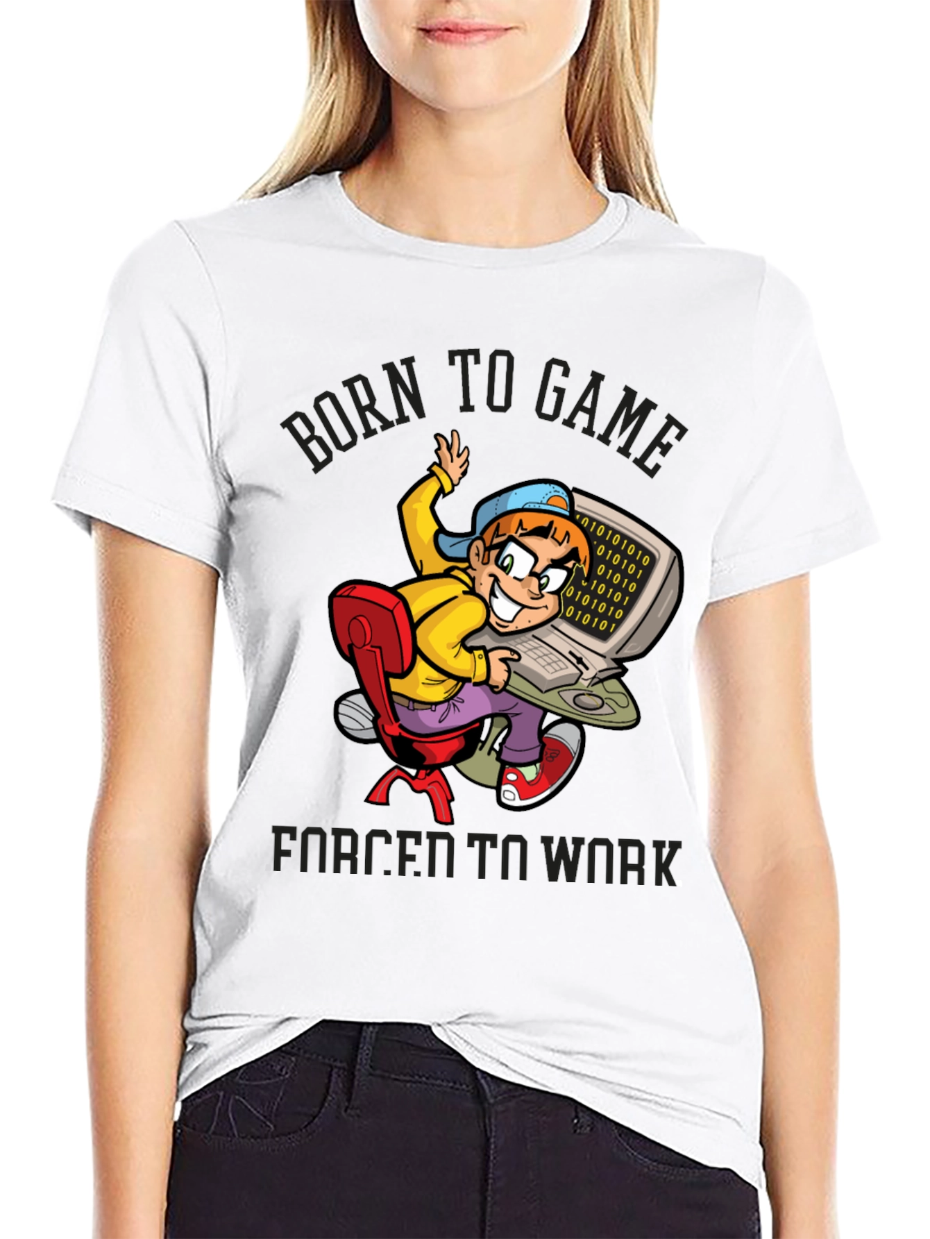 Born to Game T-Shirt: Gamer Graphic Tee