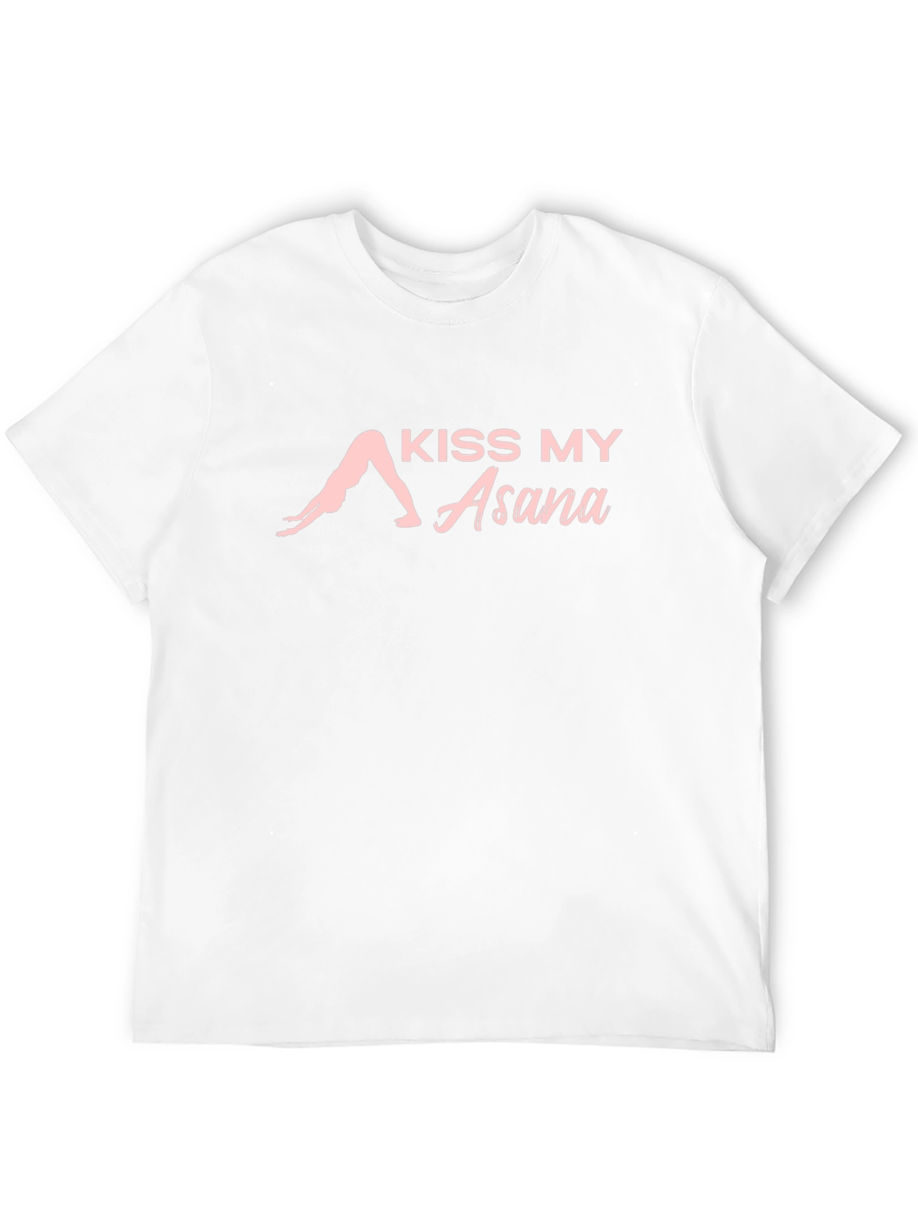 Kiss My Asana Black Yoga T-Shirt