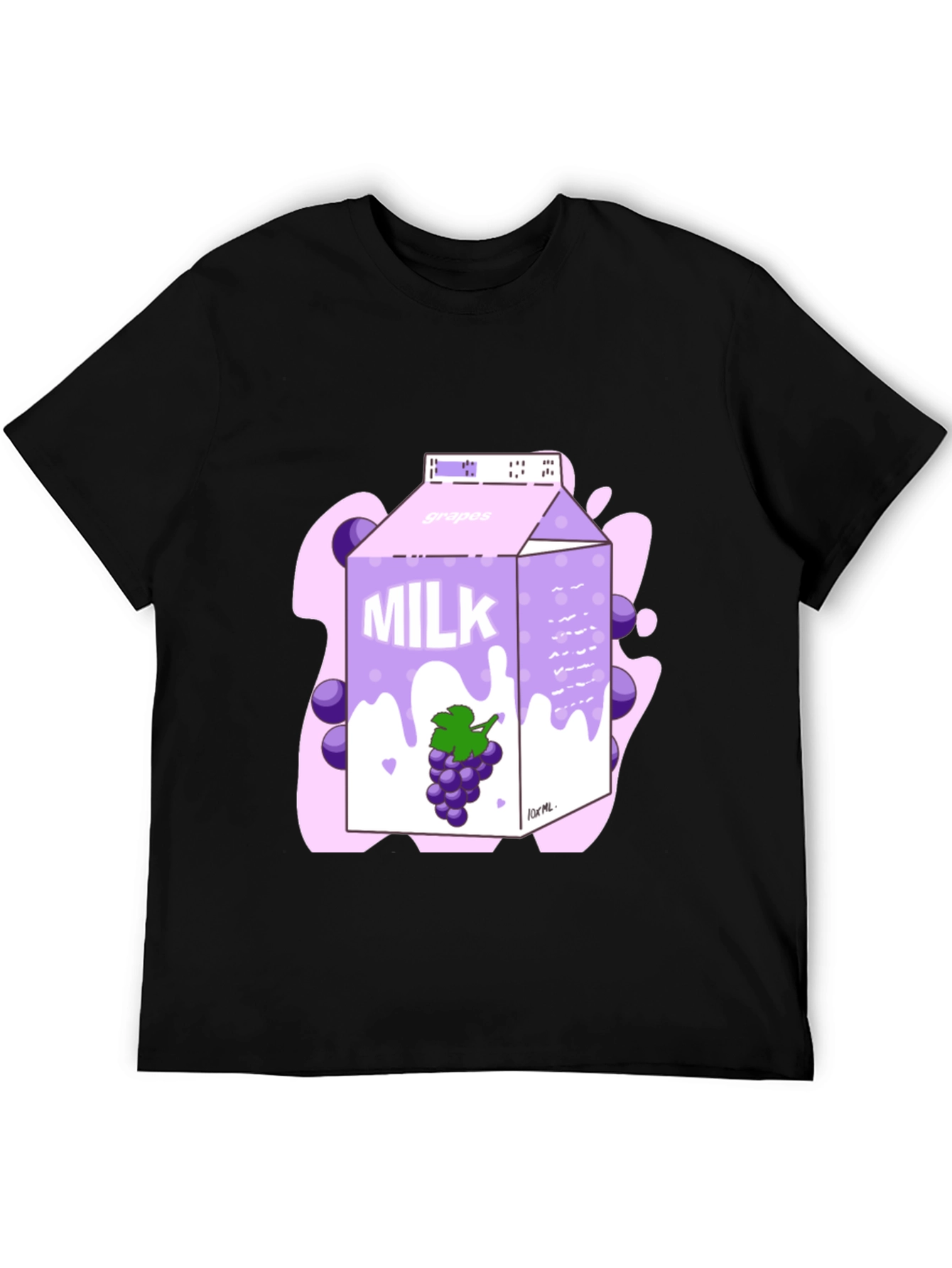 Grape Milk Carton Graphic T-Shirt