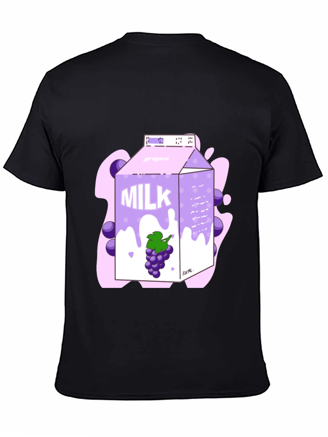 Grape Milk Carton Graphic T-Shirt