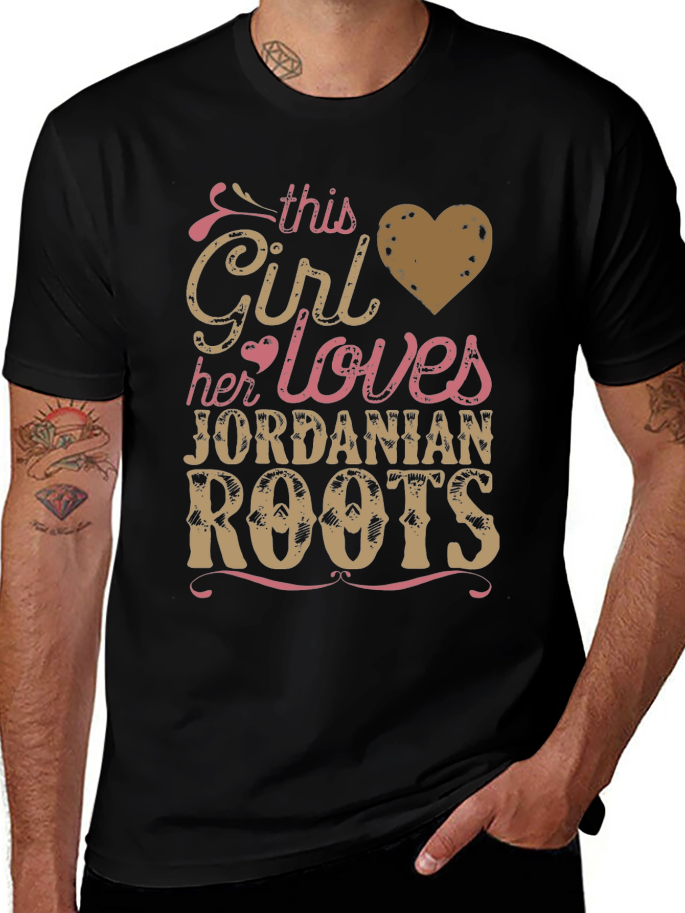 Jordanian Roots Girl T-Shirt