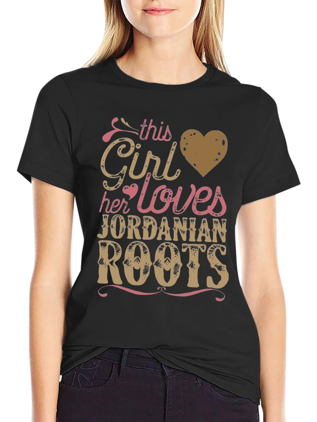 Jordanian Roots Girl T-Shirt
