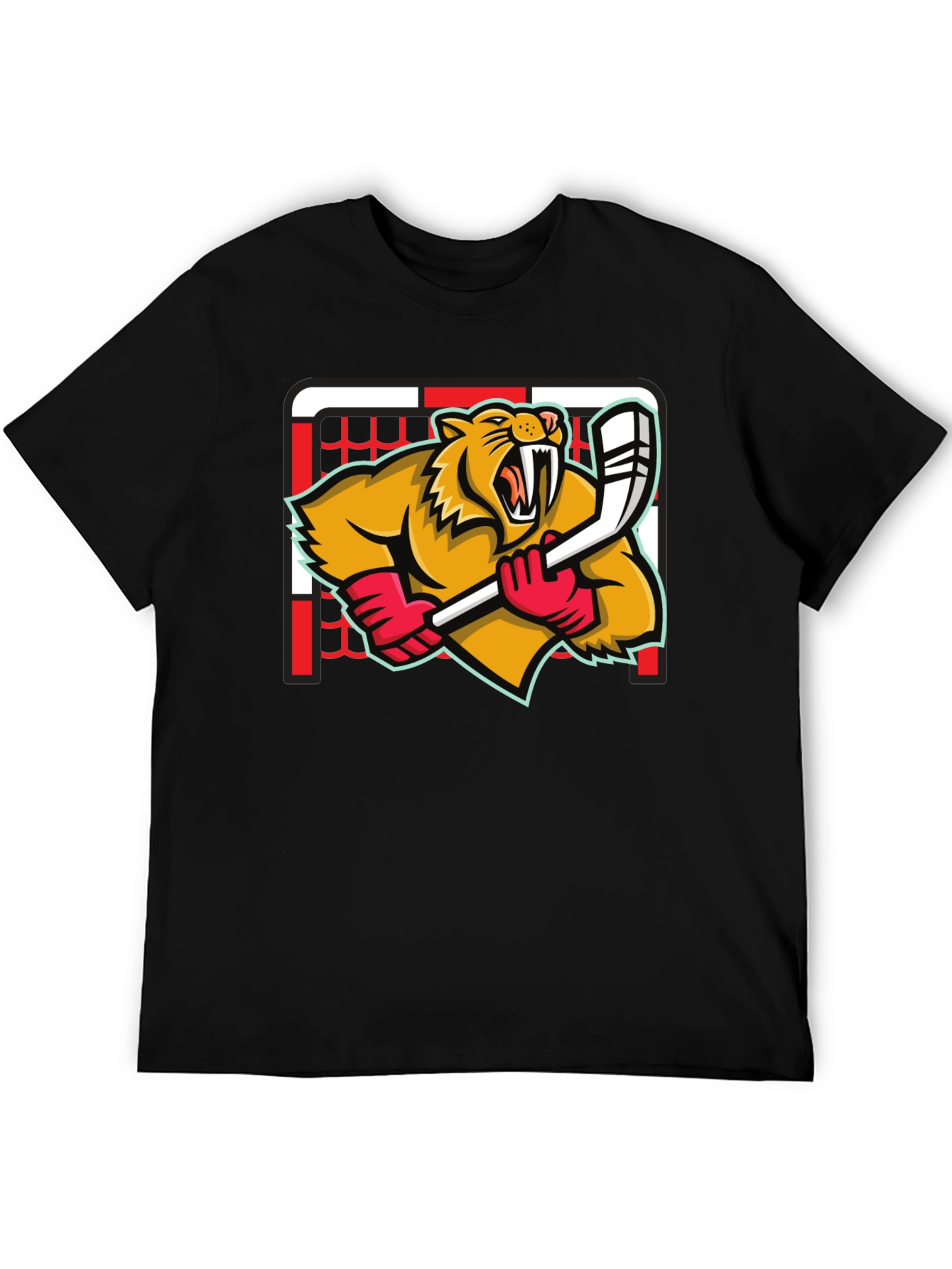 Sabertooth Hockey T-Shirt