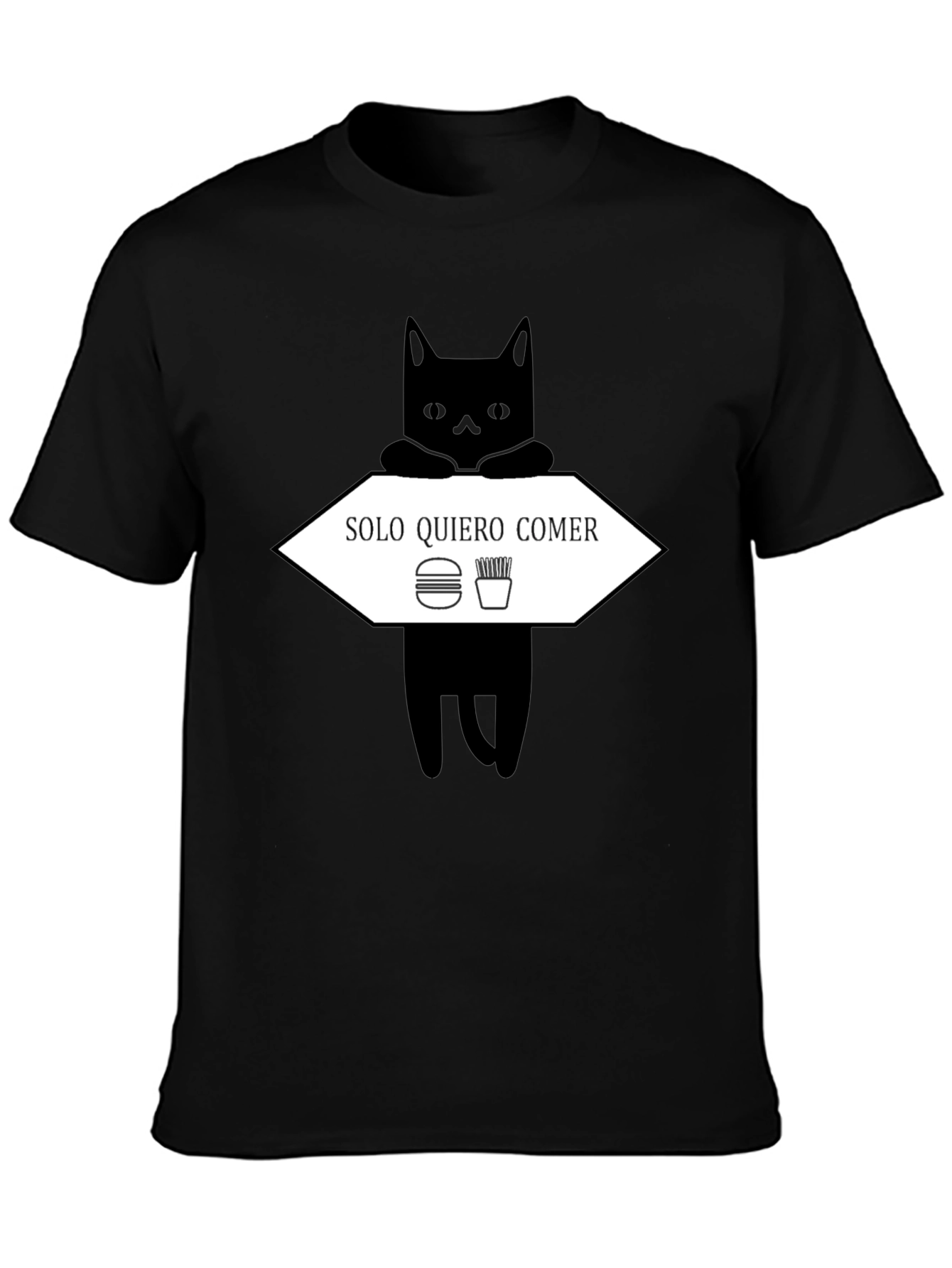 Solo Quiero Comer Cat T-Shirt