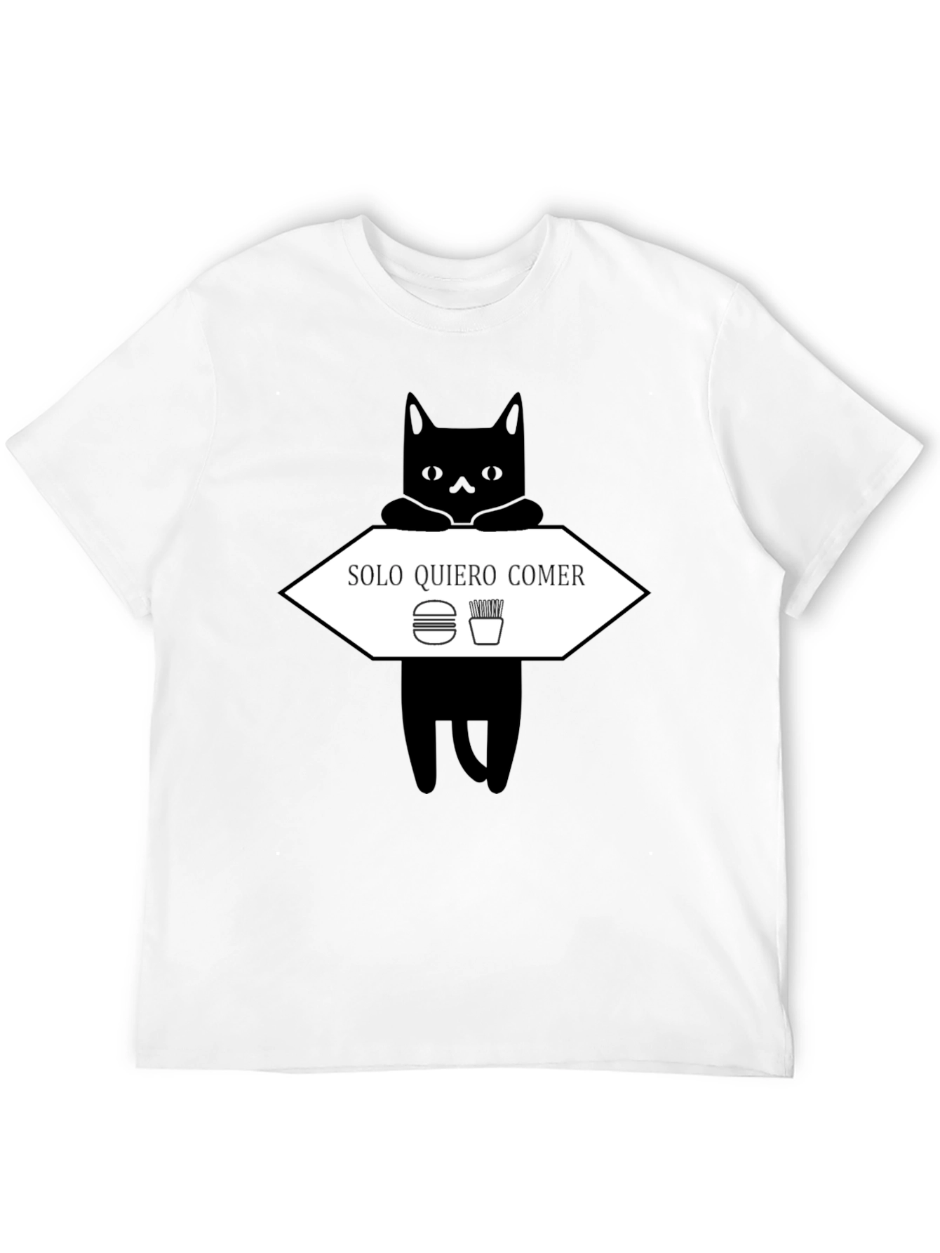 Solo Quiero Comer Cat T-Shirt