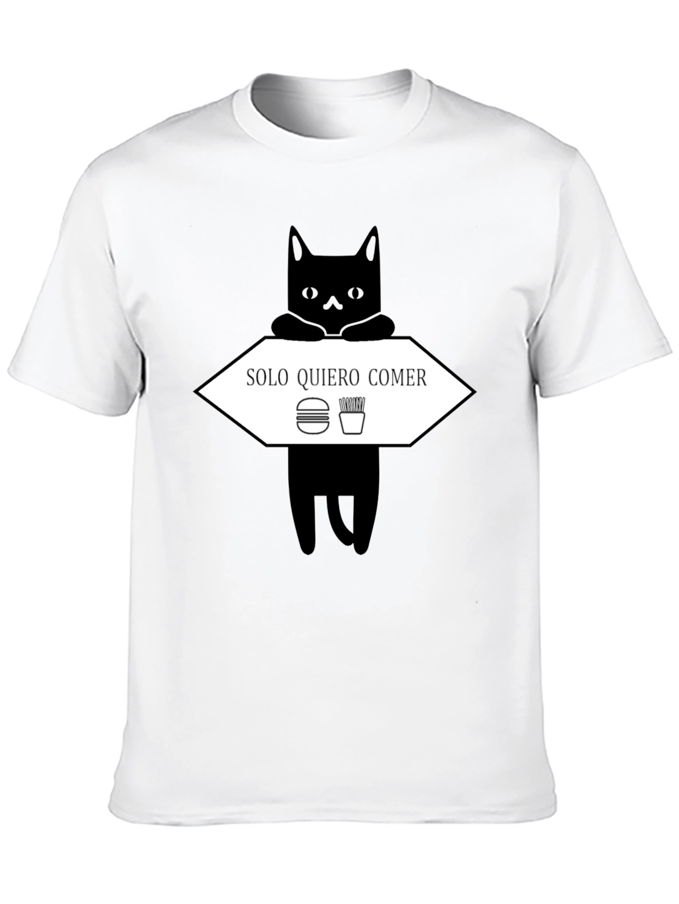 Solo Quiero Comer Cat T-Shirt