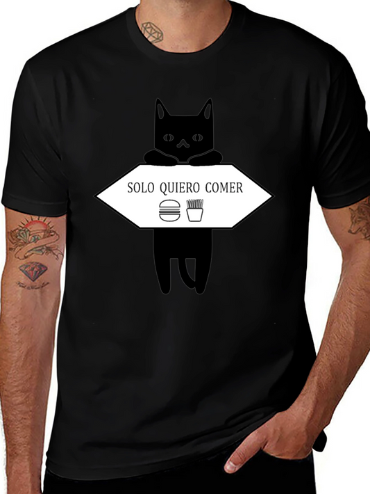 Solo Quiero Comer Cat T-Shirt