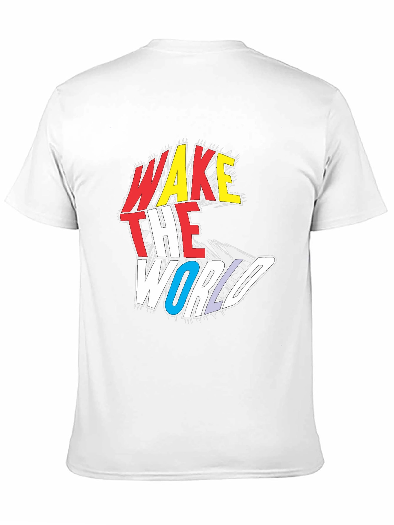 Wake The World Graphic Tee - Black
