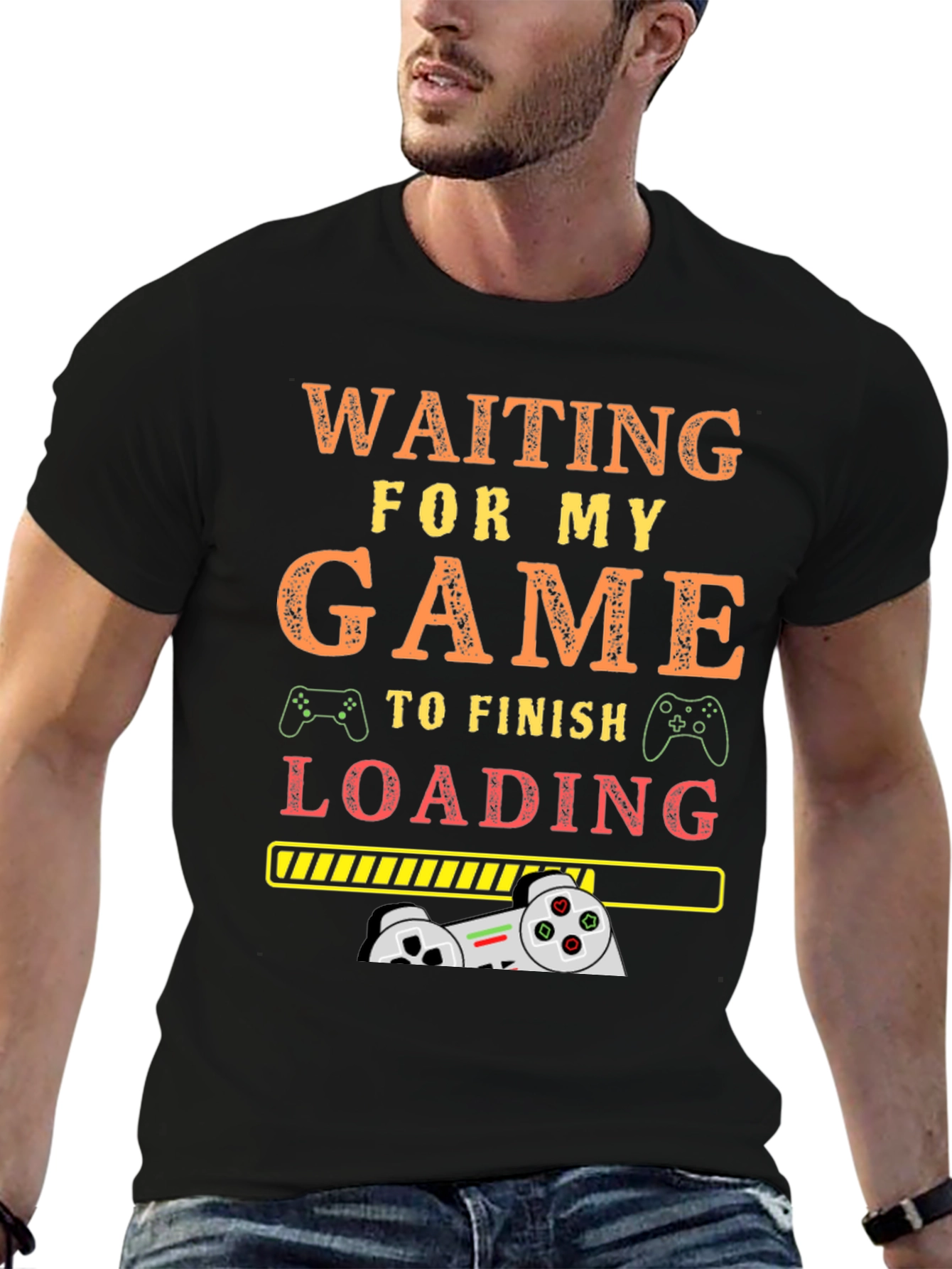 Waiting For My Game Loading T-Shirt